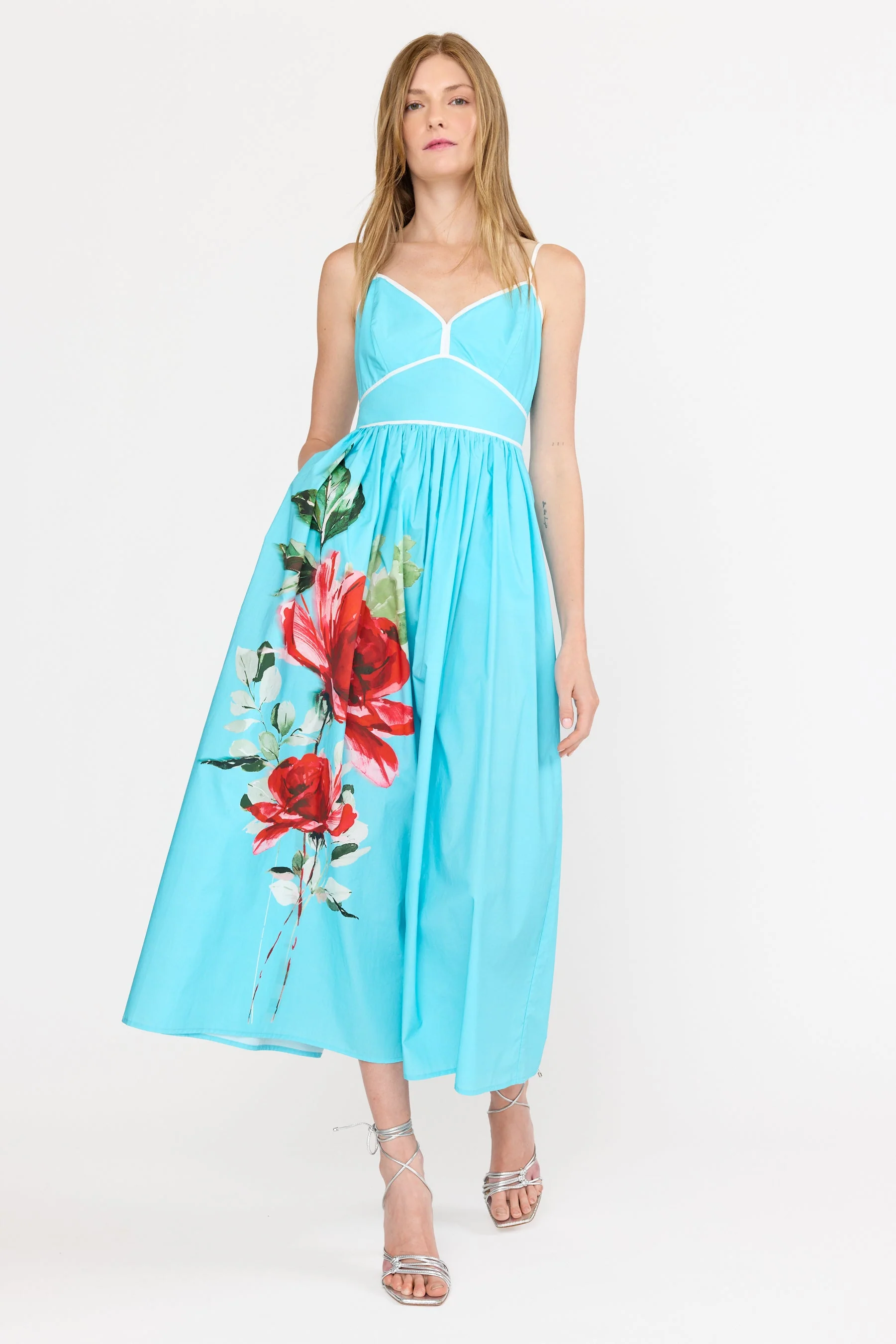 Leilani Dress | Turquoise Rose - Image 5