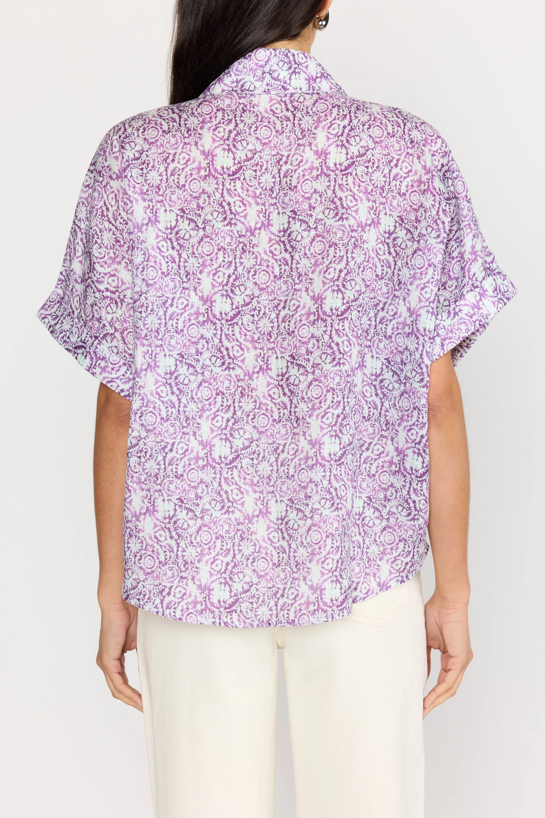 Lilian top | Amethyst Scroll - Image 3