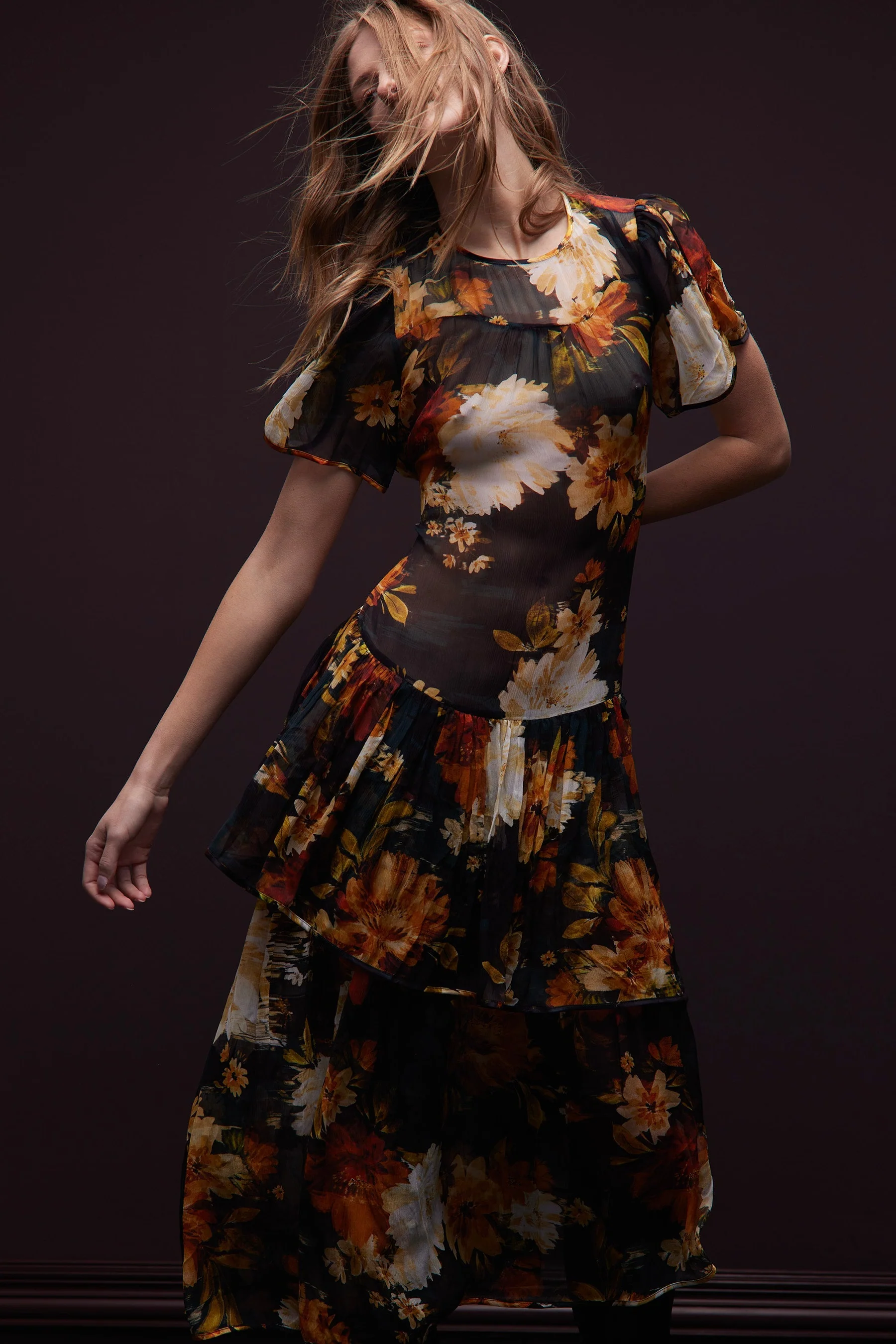 Mallories Dress | Amber Glow