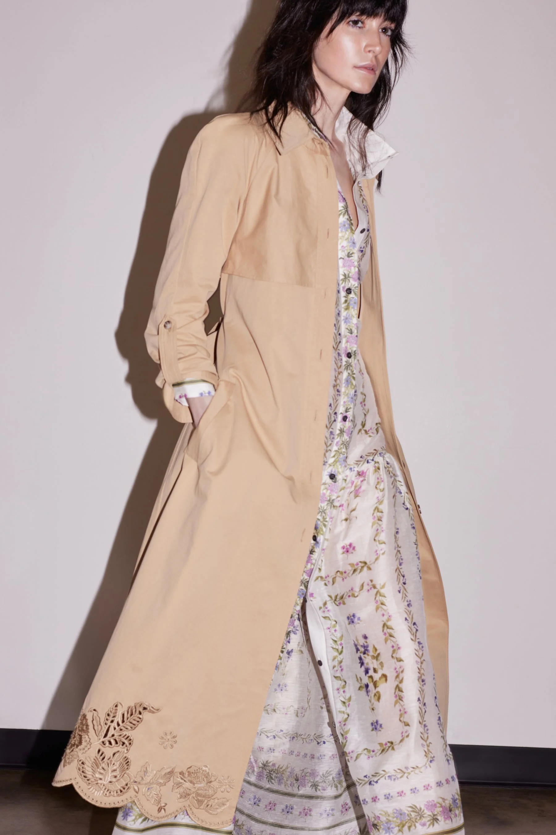 Pax Trench Coat | Sand - Image 2