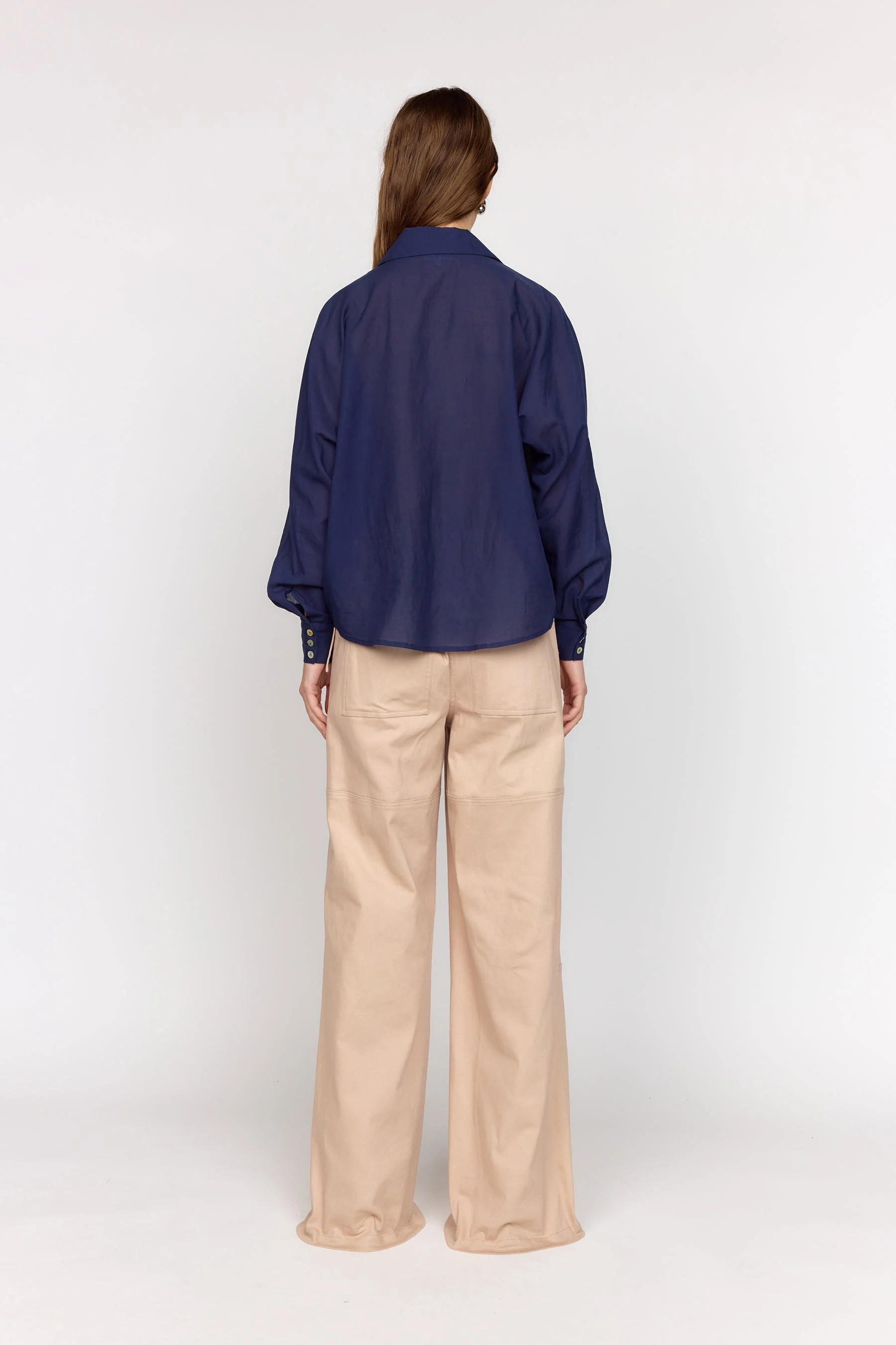 Rosario Top | Navy - Image 4