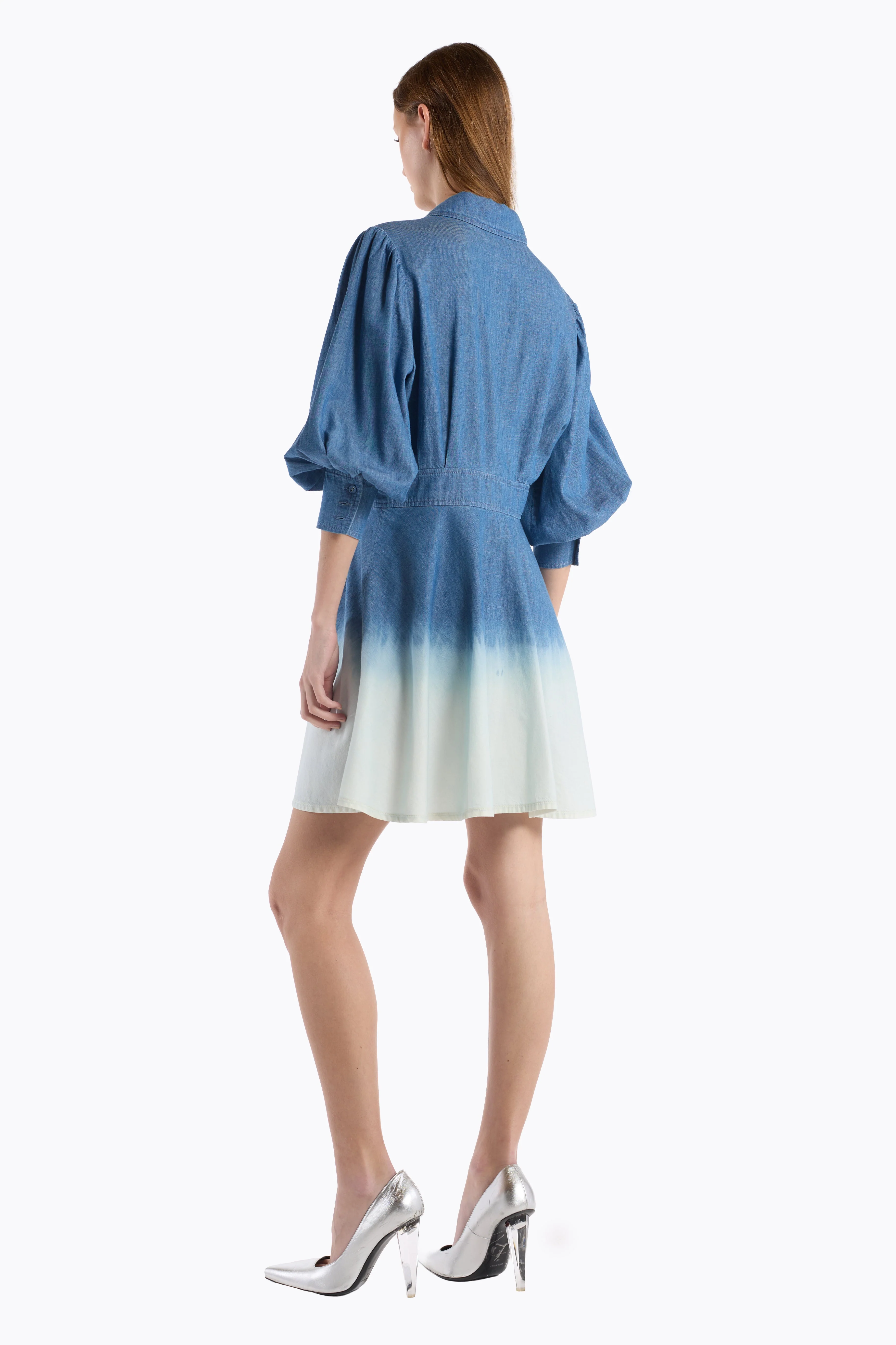 Roxanne Dress | Indigo Dip - Image 3