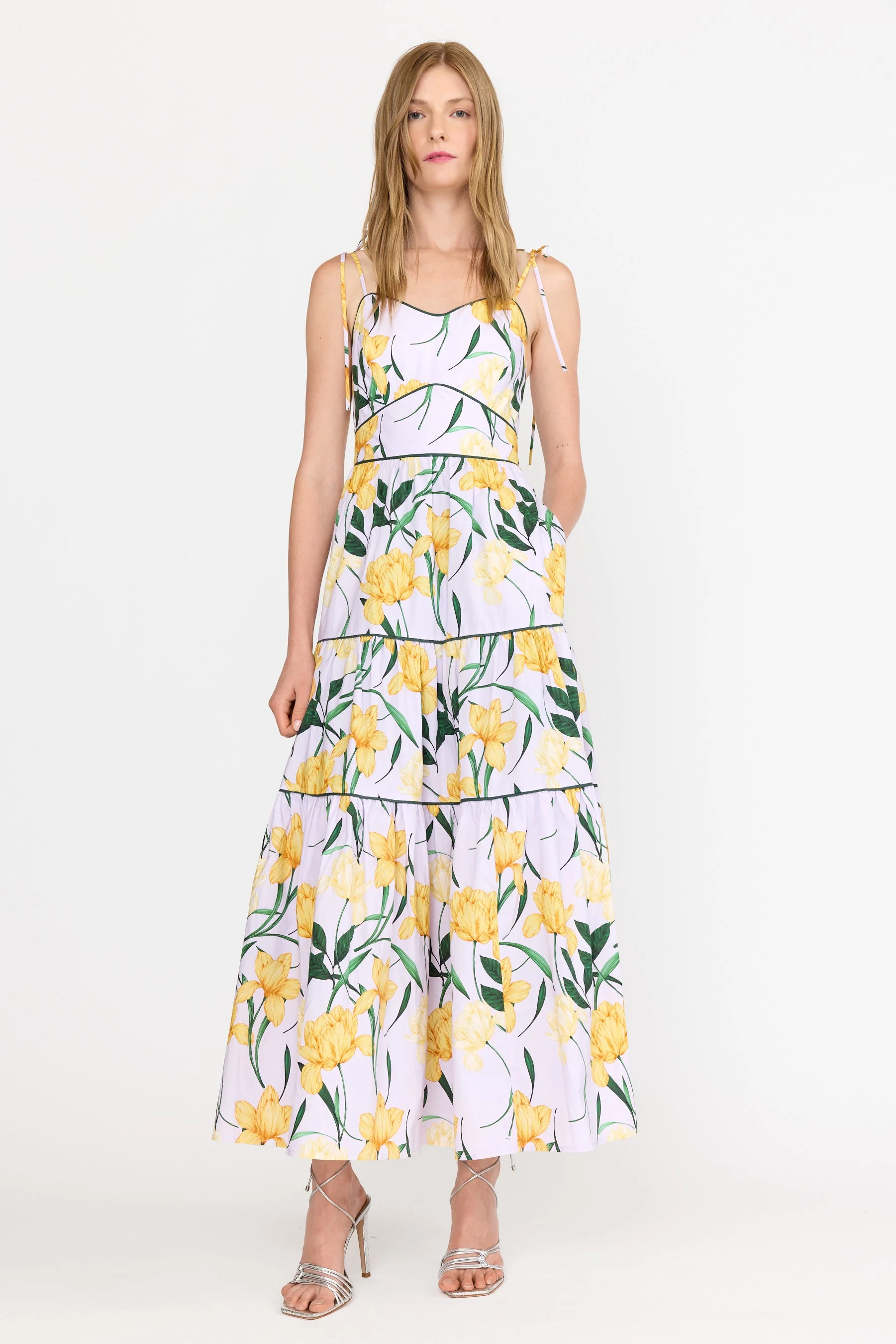 Saphina Dress | Lilac Florette