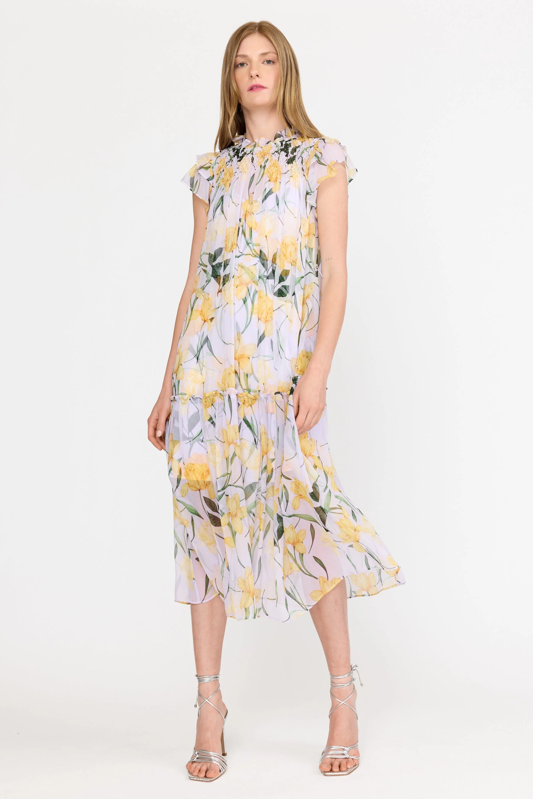 Vera Dress | Lilac Florette - Image 3