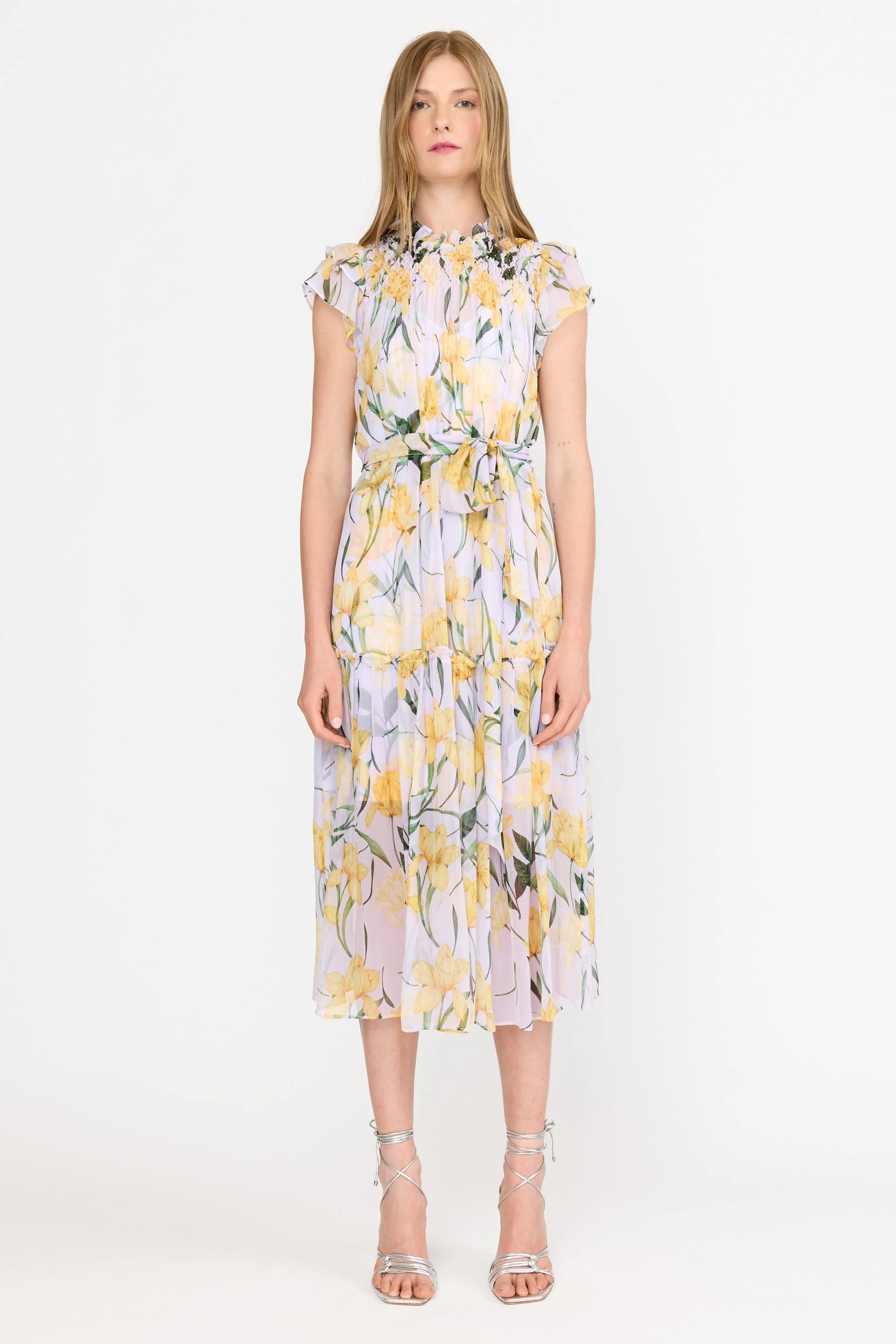 Vera Dress | Lilac Florette - Image 4