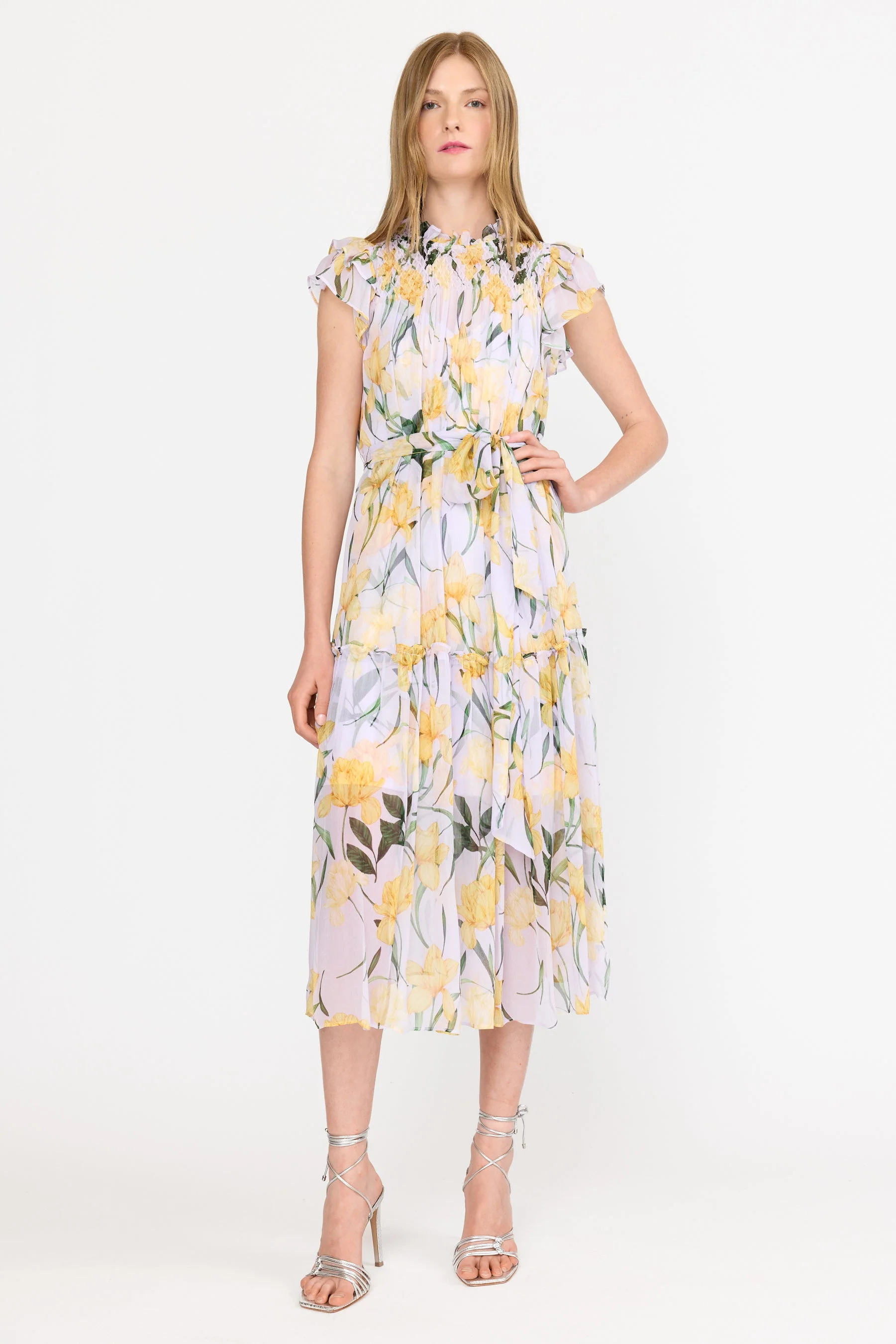 Vera Dress | Lilac Florette - Image 5