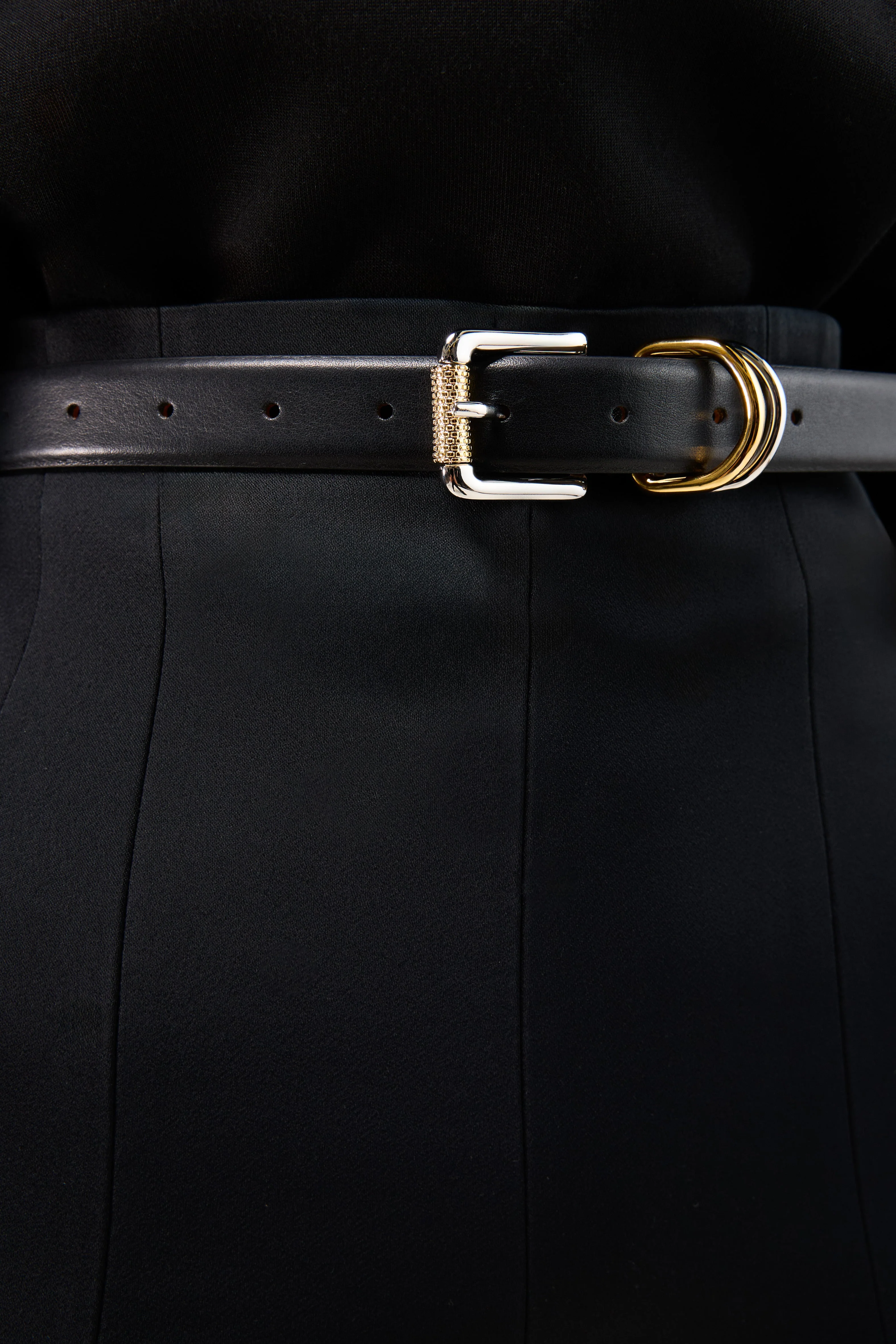 Alegra Belt | Black & Silver & 24K Gold - Image 4