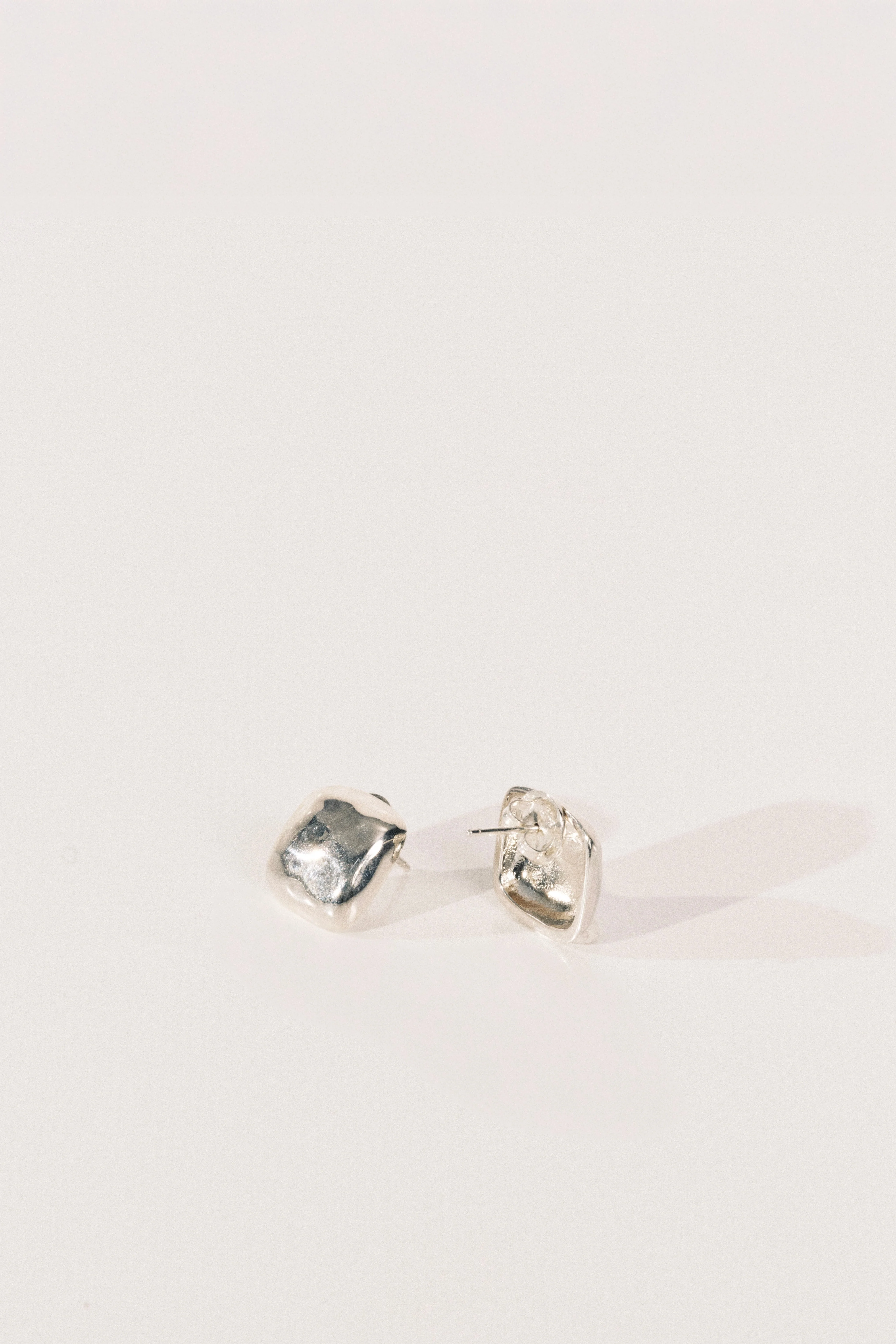 Tetra Earrings Small | Sterling Silver - Image 3
