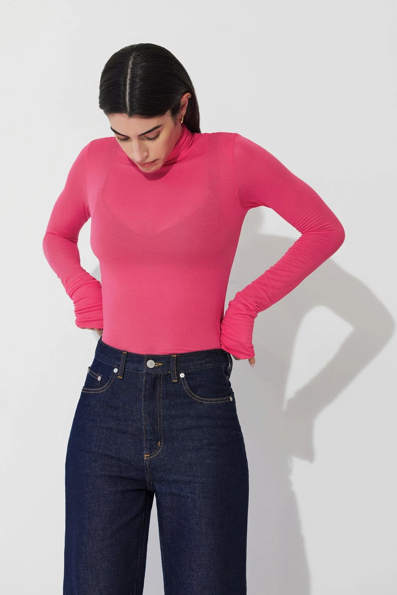 Eloise Sheer Turtleneck | Multiple Colors - Image 40
