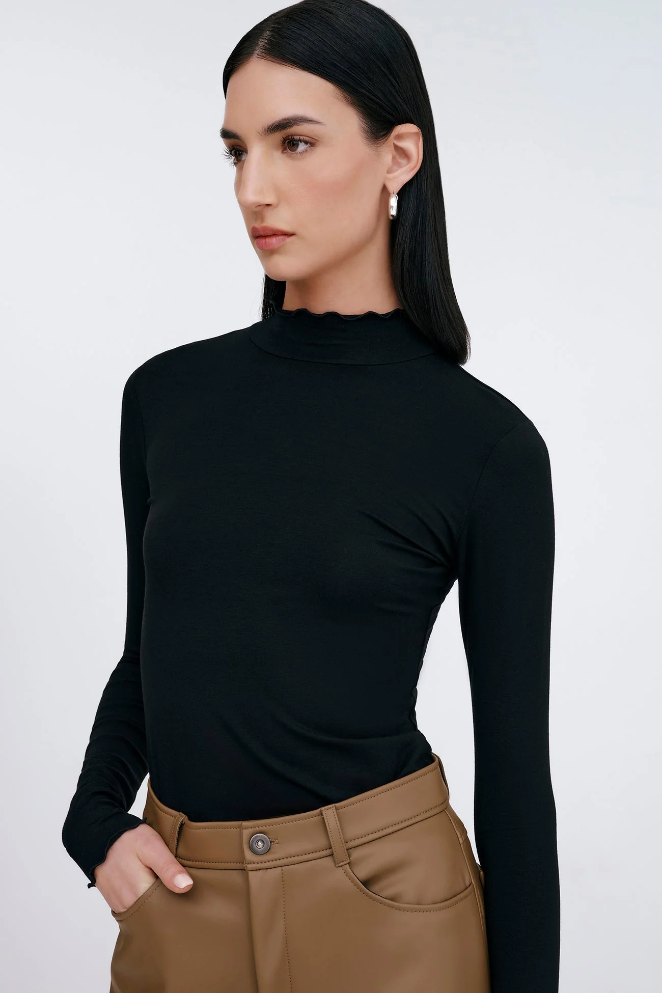 Forsythe Turtleneck | Hot Pink - Image 15