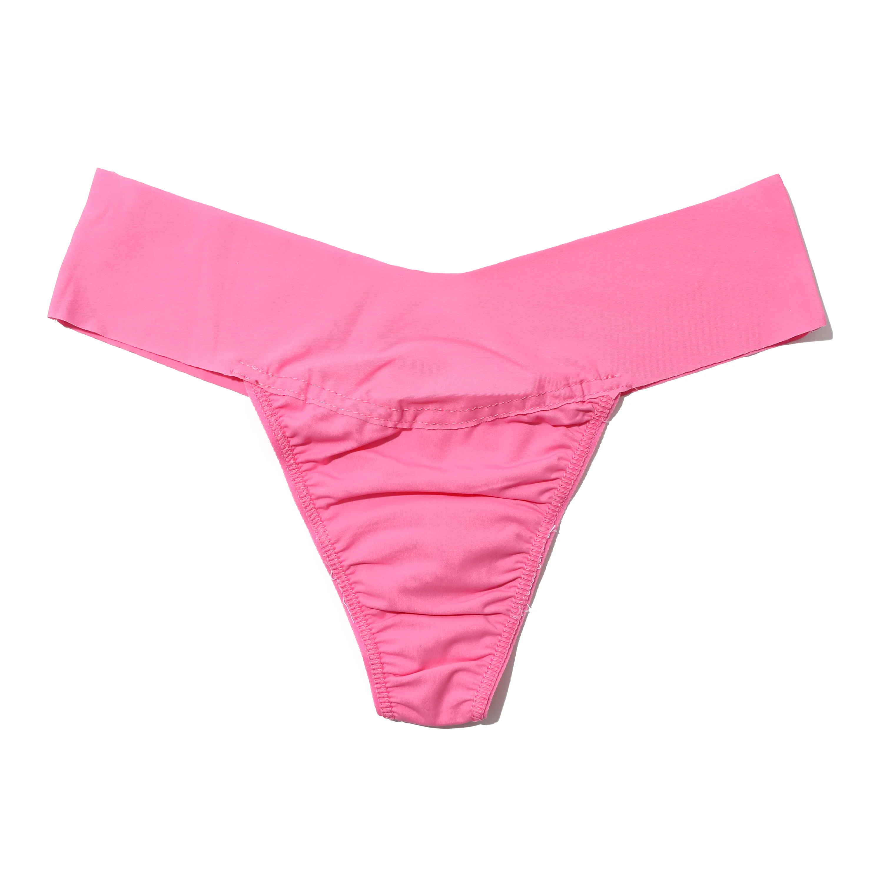 BreatheSoft Natural Rise Thong | Taffy (Pink)