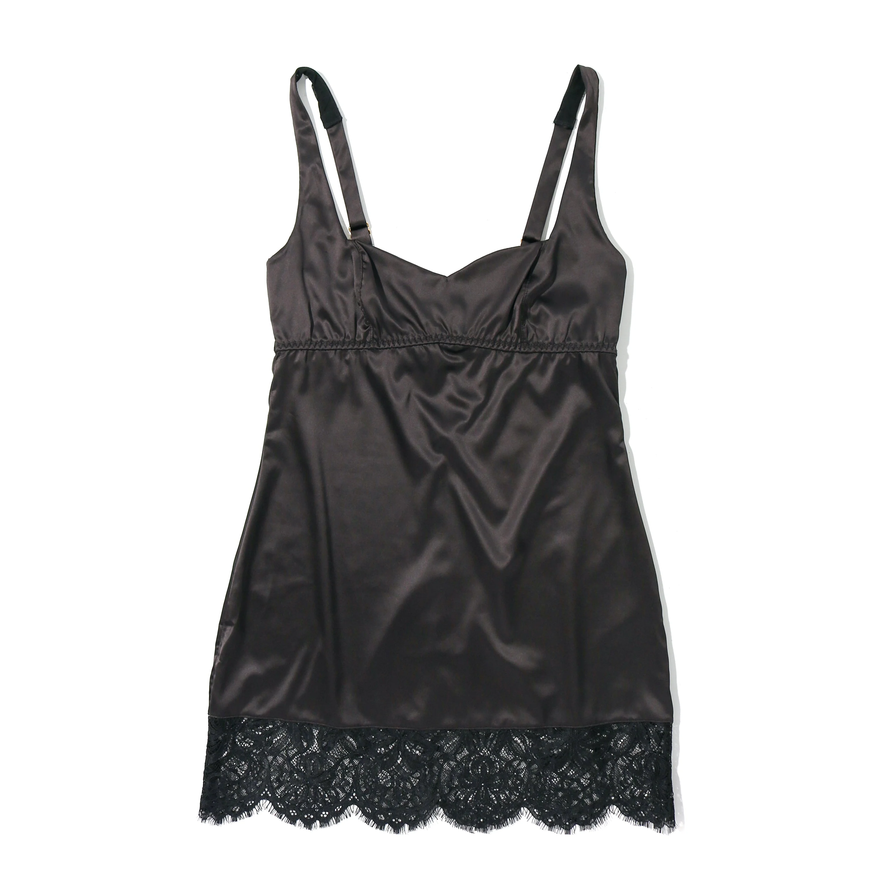 Cindy Mini Slip Dress | Black