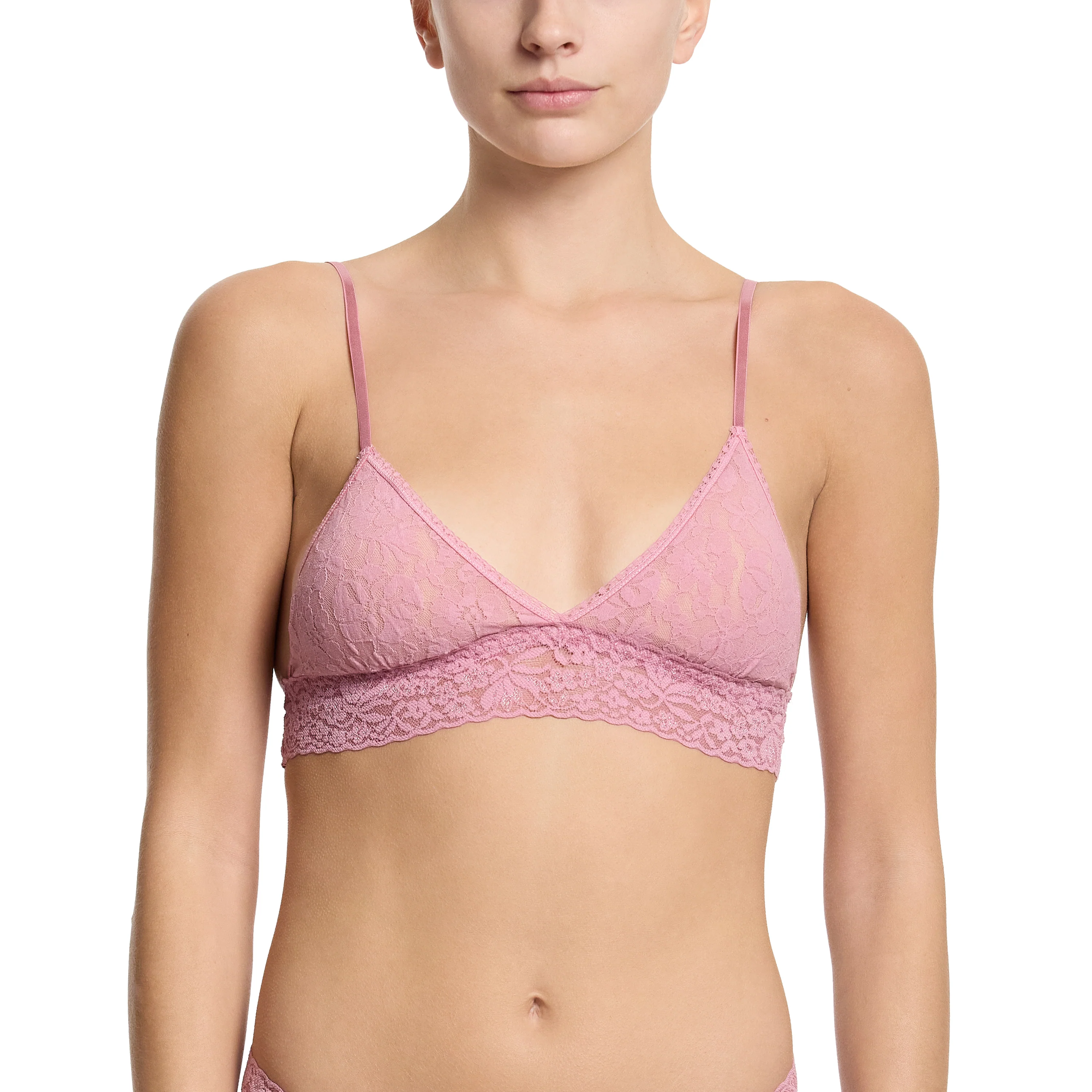 Flora Lace Bralette | Mauve Orchid (Pink) - Image 5