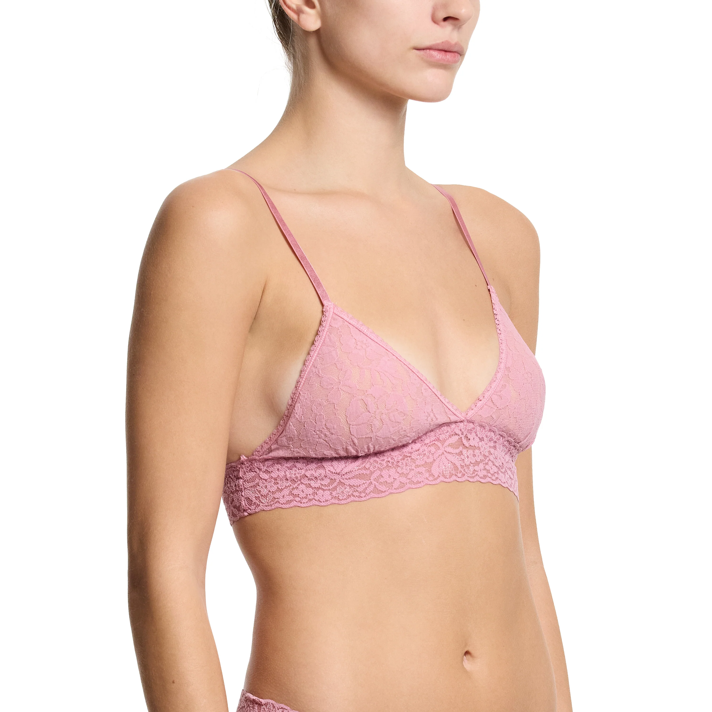 Flora Lace Bralette | Mauve Orchid (Pink) - Image 6