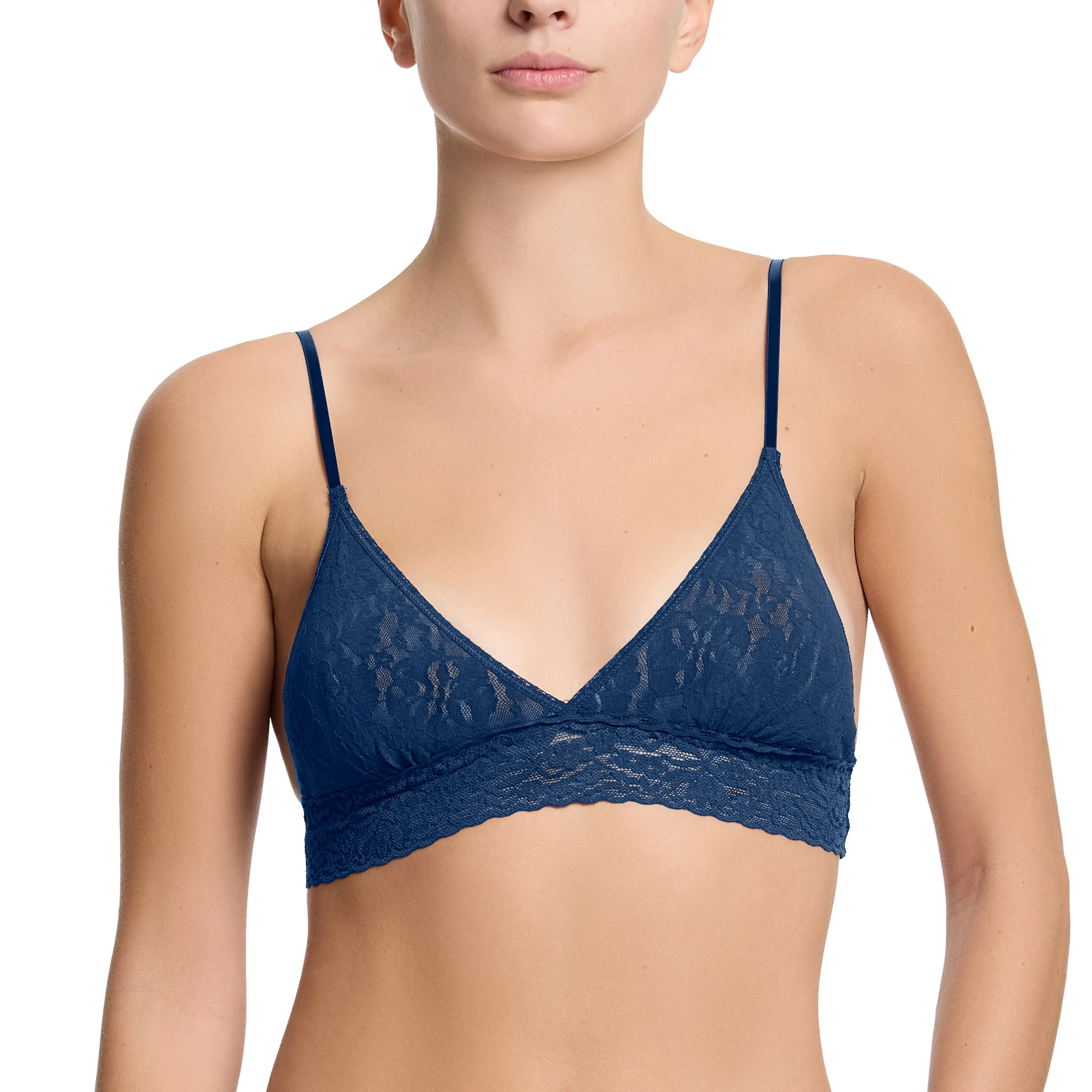 Flora Lace Bralette | Night Owl (Blue) - Image 2