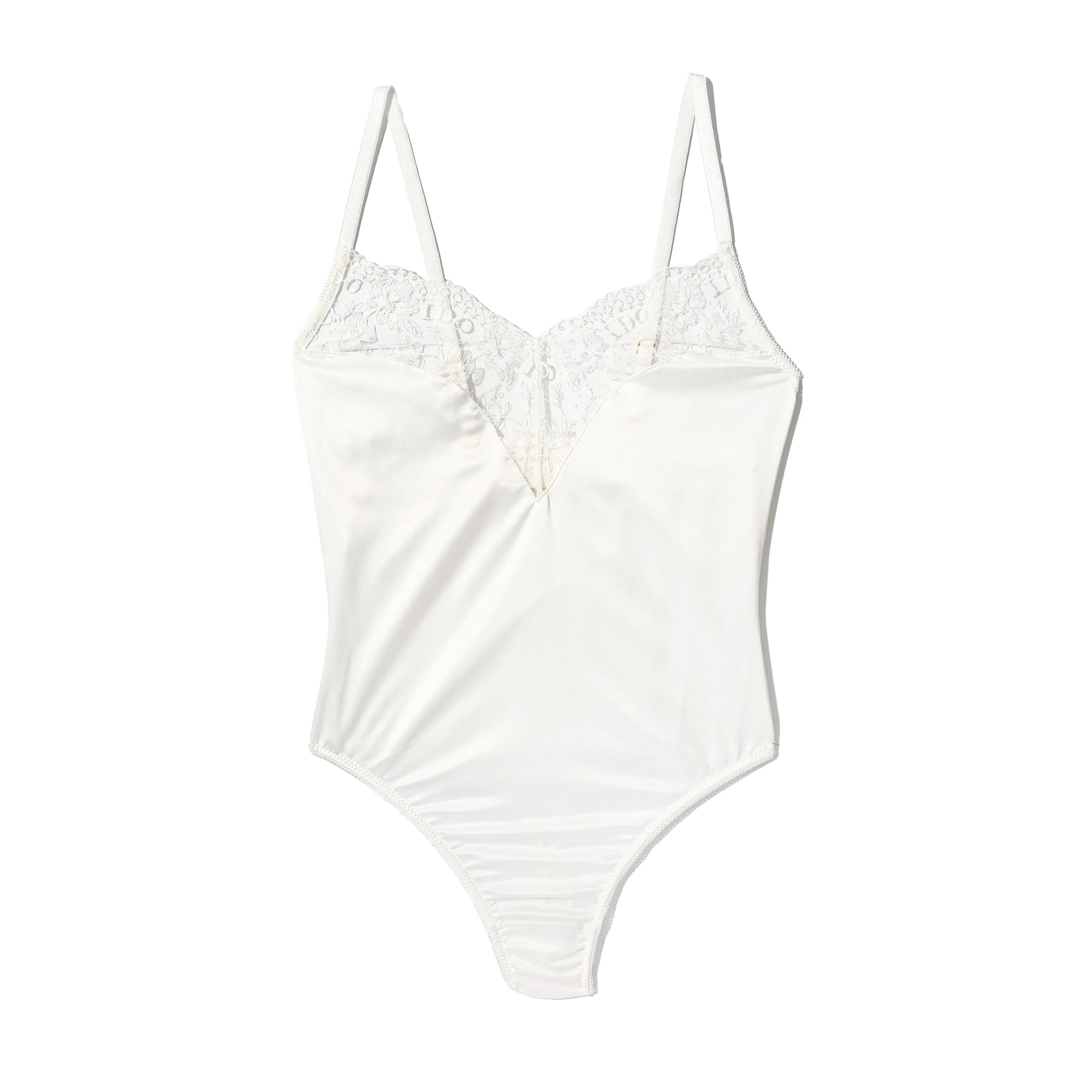 Kiss Me Bodysuit | Light Ivory