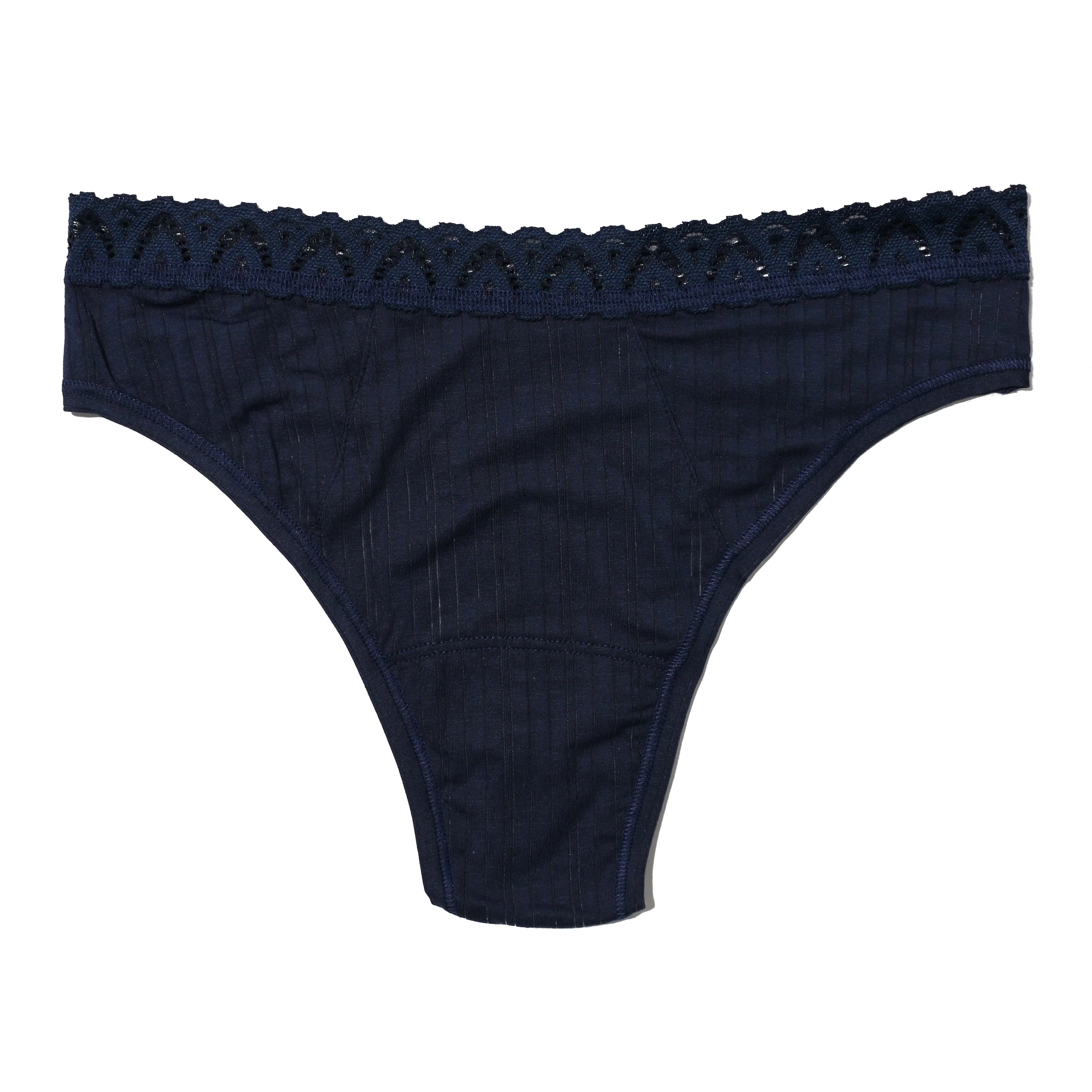 Low Rise Thong | Bicoastal (Blue) - Image 2