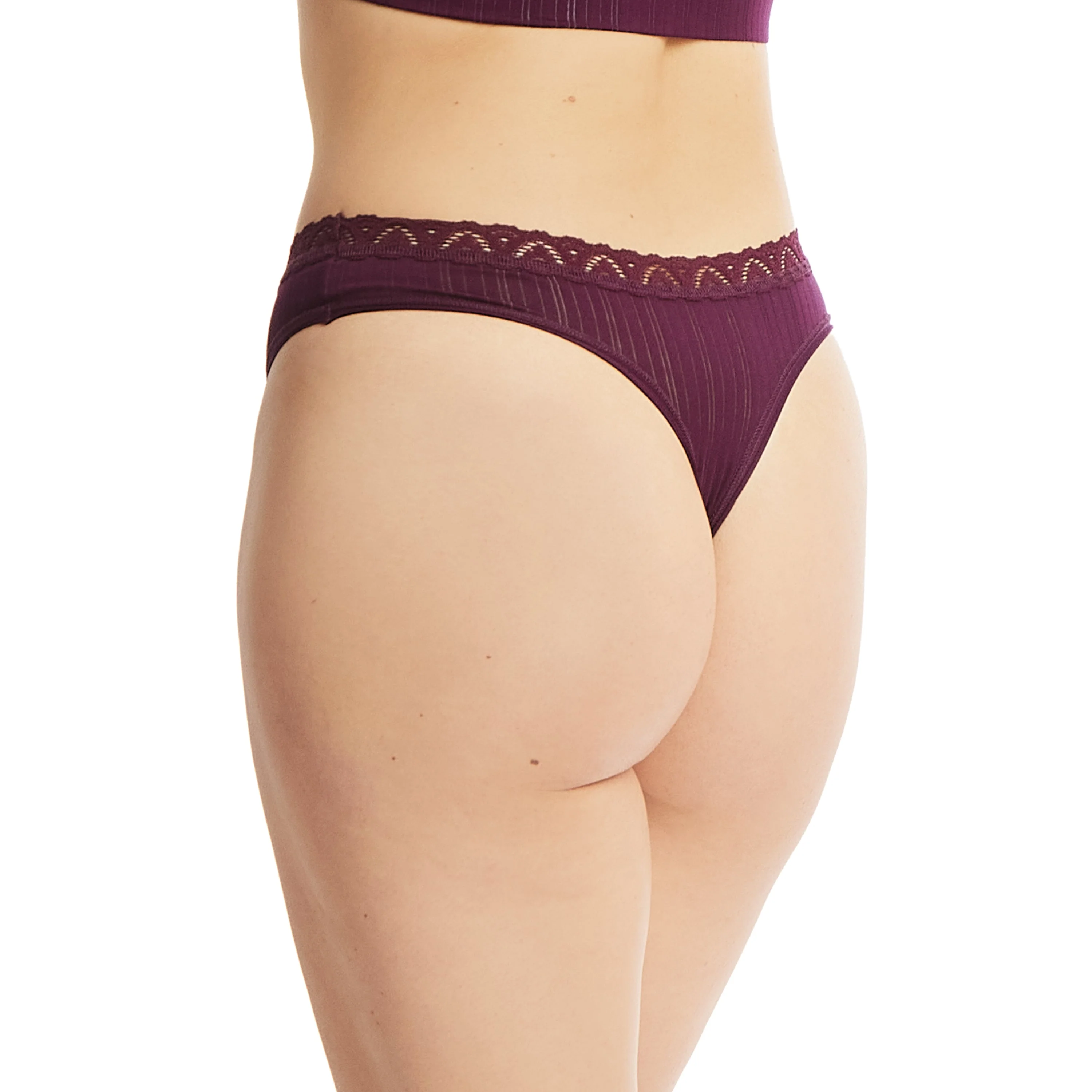 Low Rise Thong | Dried Cherry - Image 3