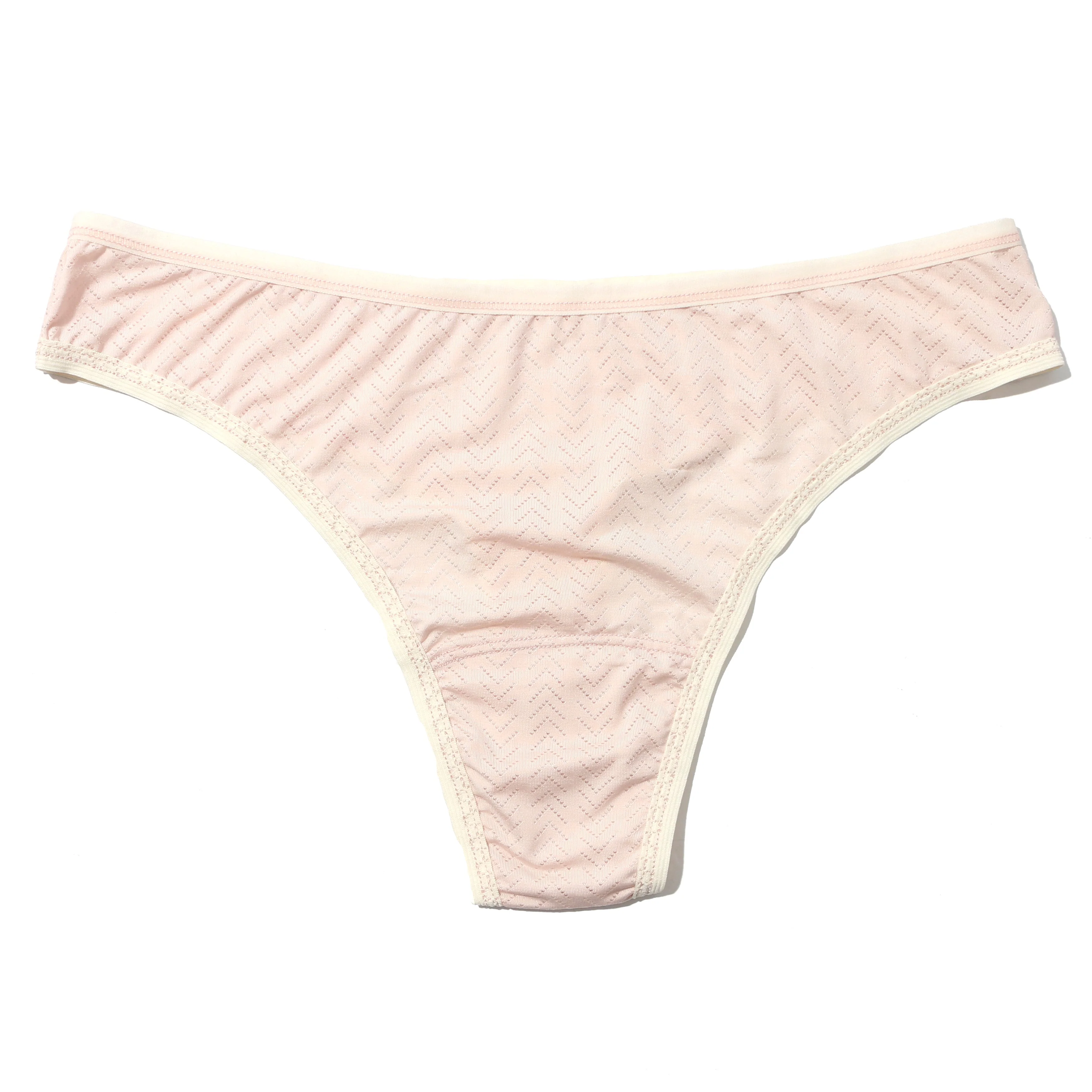 MoveCalm Natural Rise Thong | Pearl/Marsmallow - Image 2