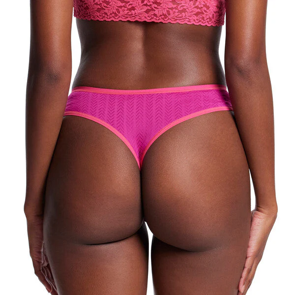 MoveCalm Natural Rise Thong | Summerplum/Morning Glory - Image 3