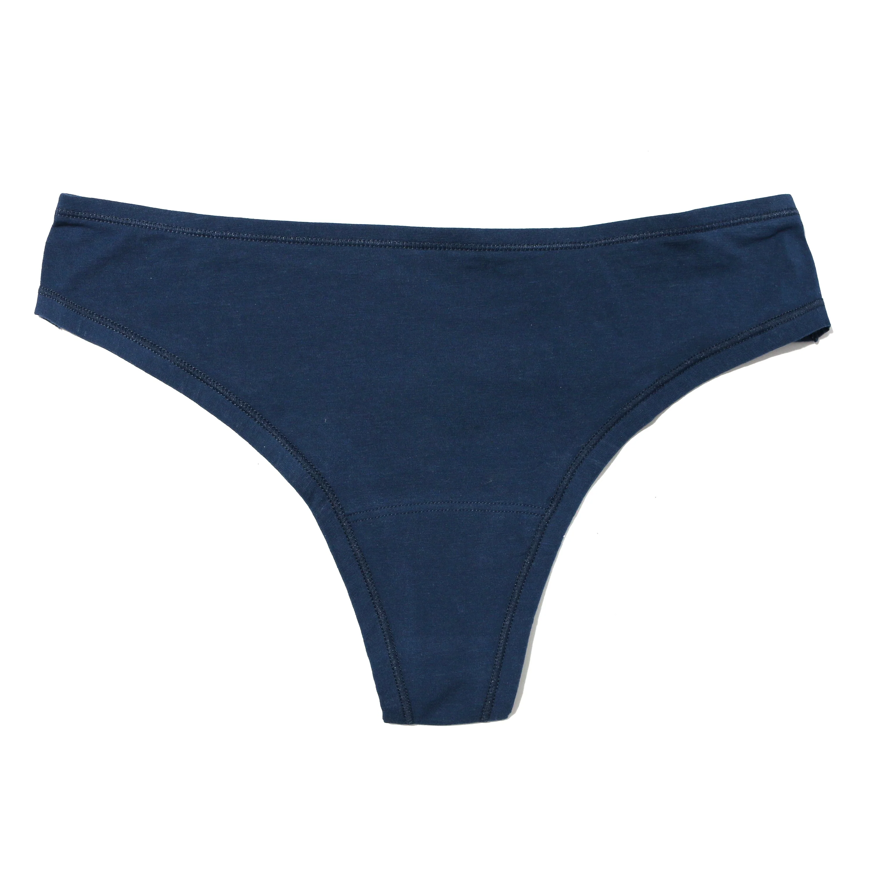 Play Stretch Natural Rise Thong | Bateau Blue - Image 2