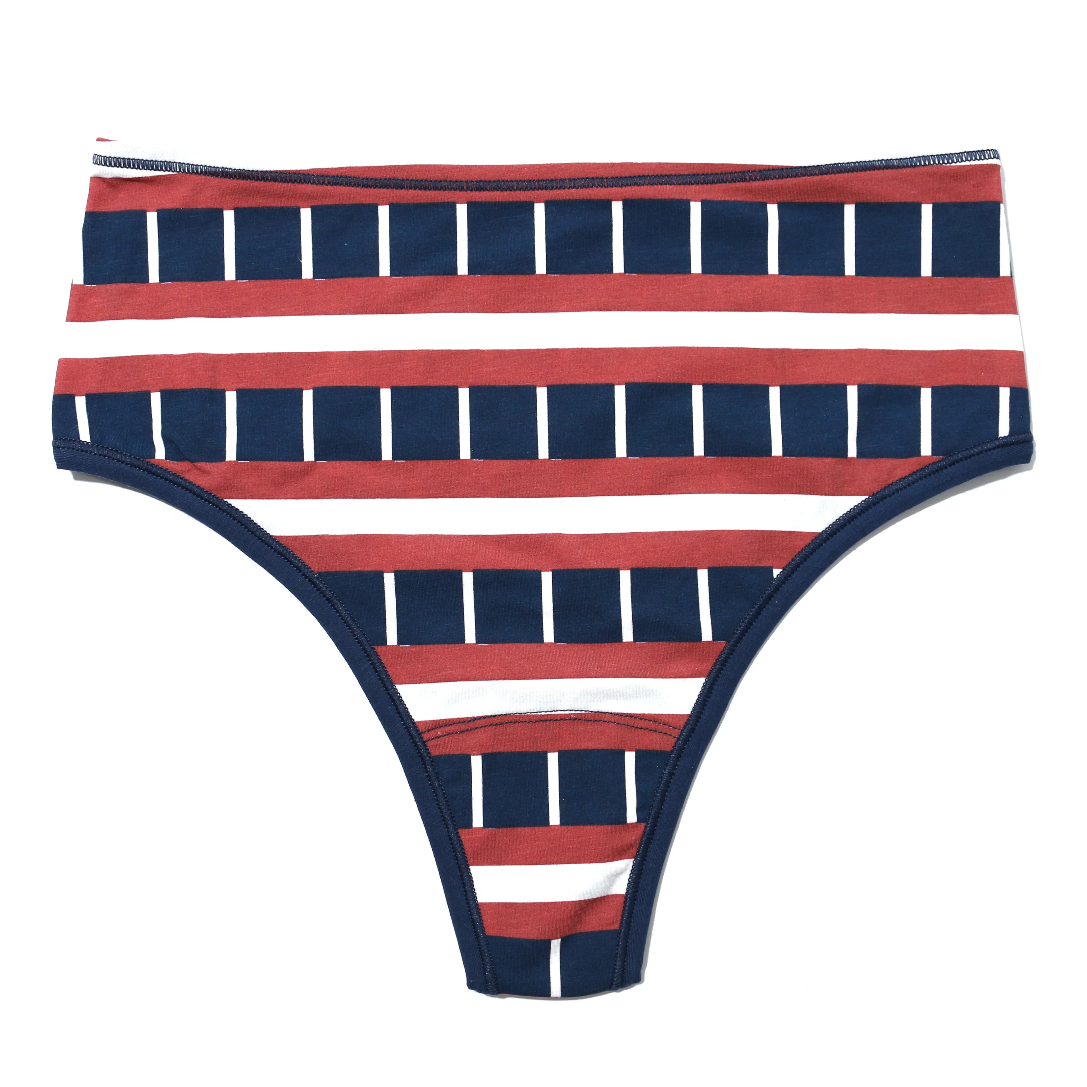 PlayStretch Hi-Rise Thong | Bateau - Image 2