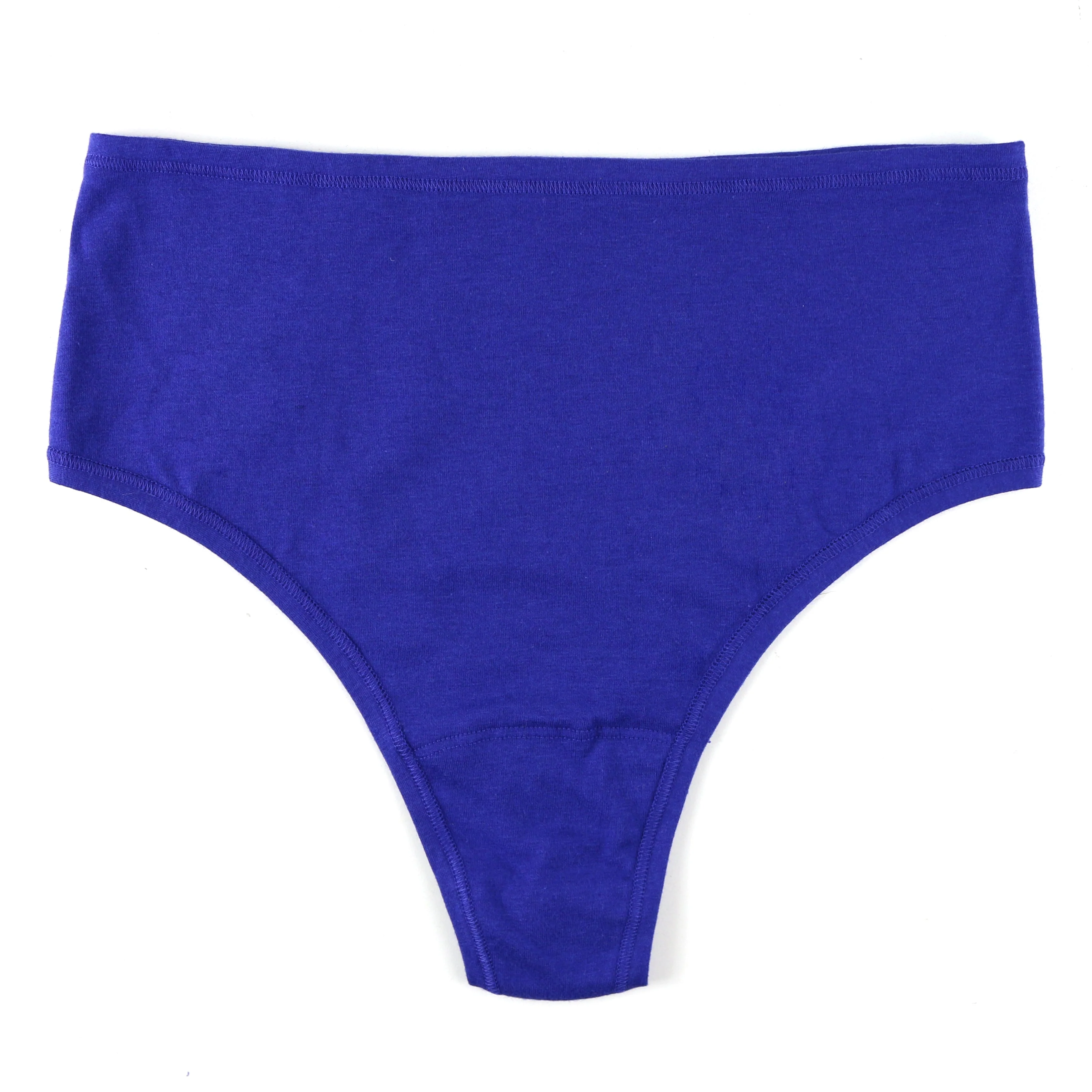PlayStretch High Rise Thong | Lapis Blue - Image 2