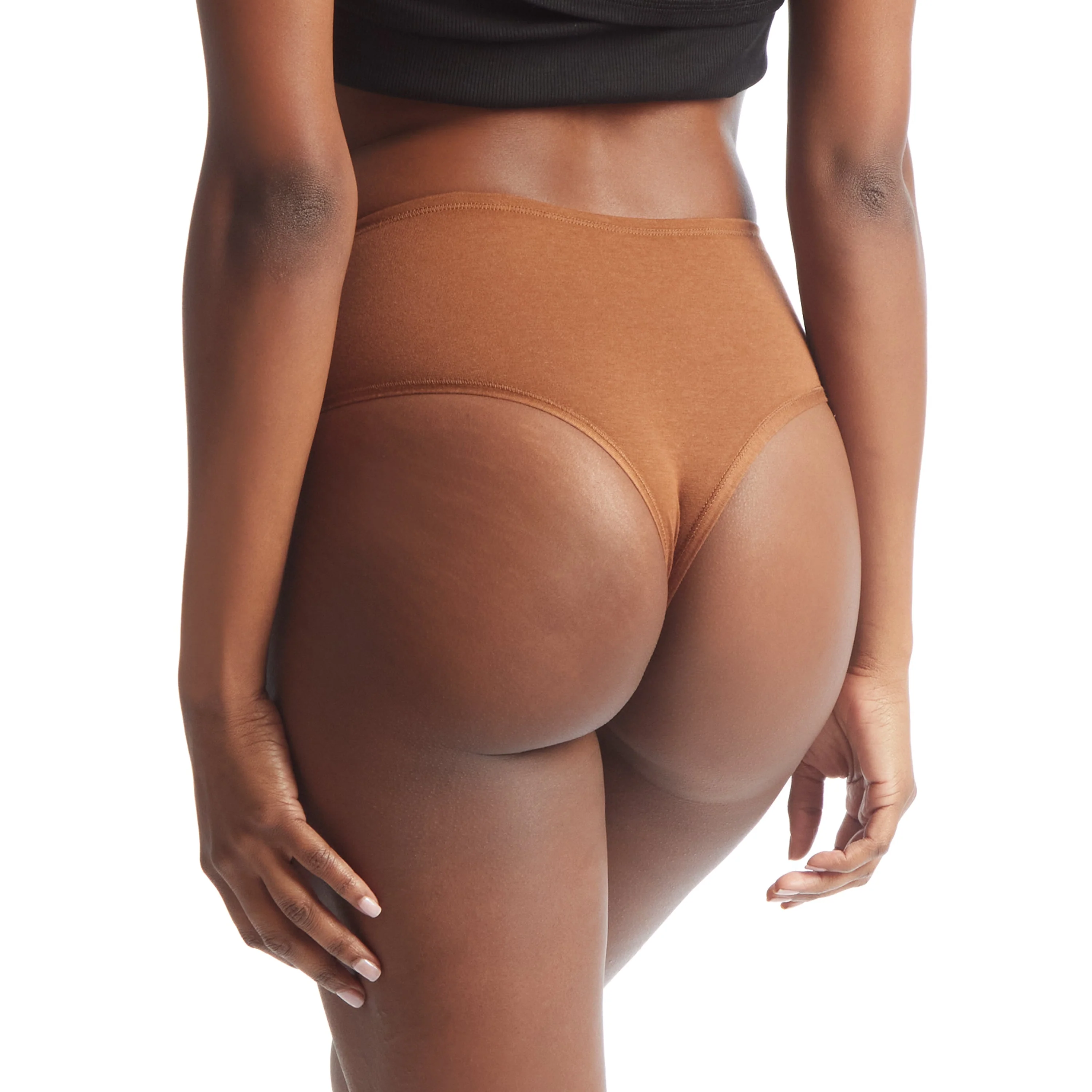 PlayStretch High Rise Thong | Macchiato - Image 3