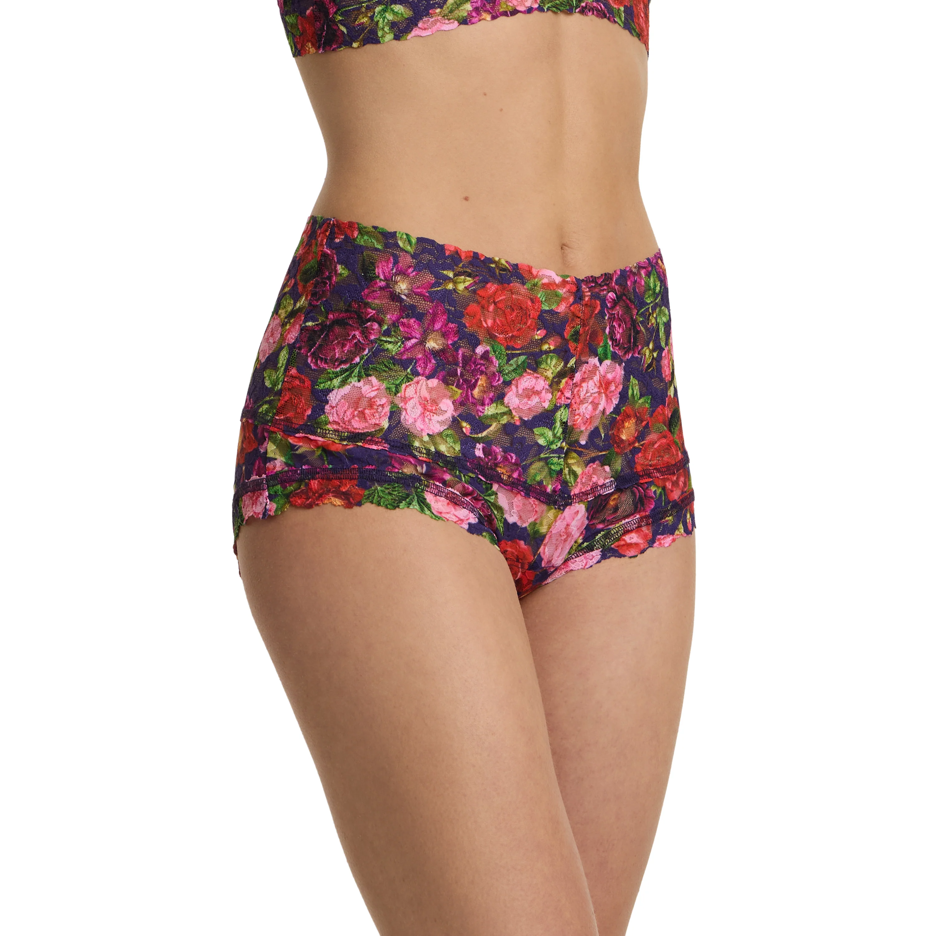 Retro Boyshort | Winters Tale (Navy) - Image 3