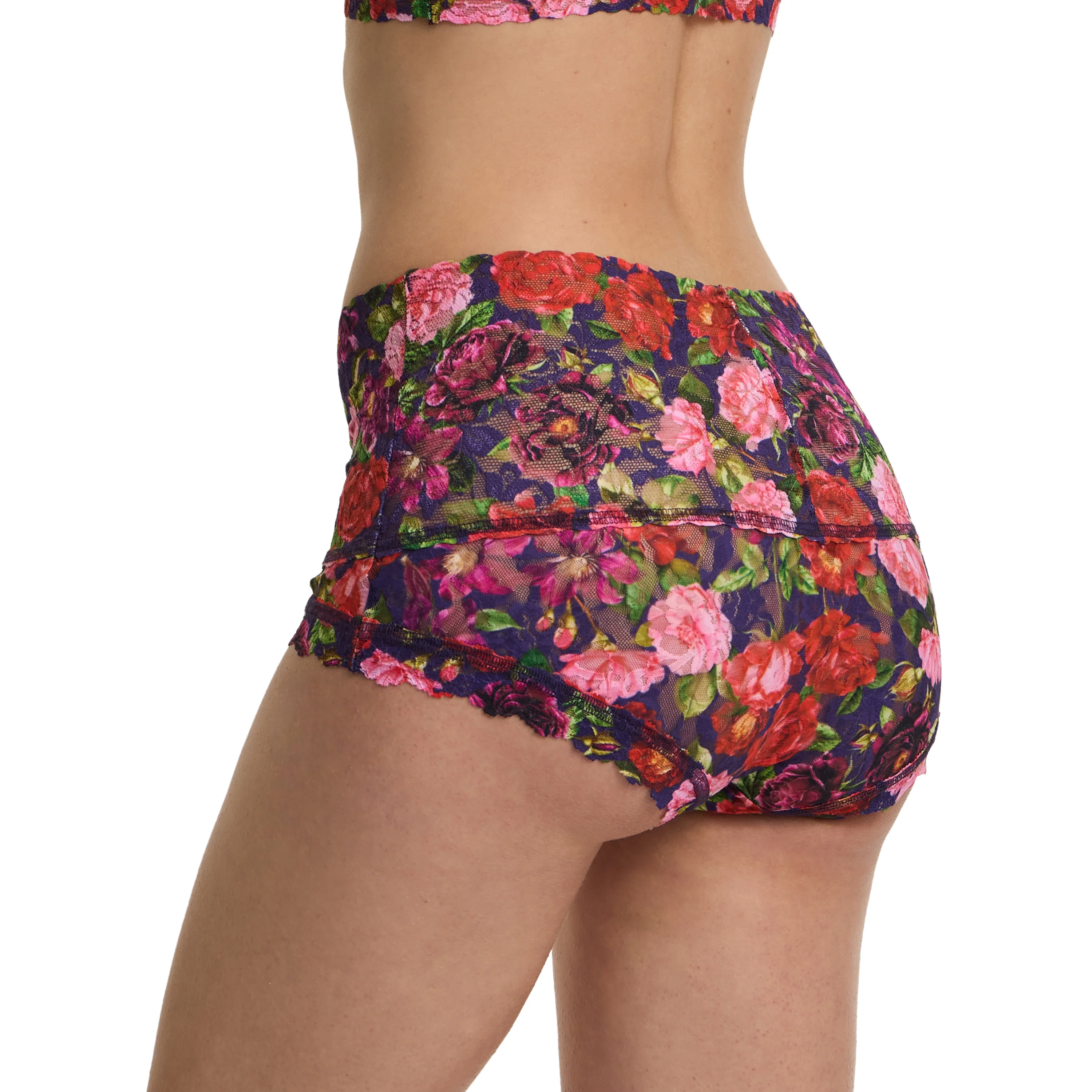 Retro Boyshort | Winters Tale (Navy) - Image 4