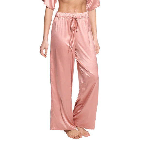 Satin Sleep Pant | Rose Latte - Image 2