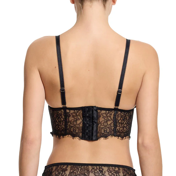 Sheer Seduction Corset | Black - Image 3