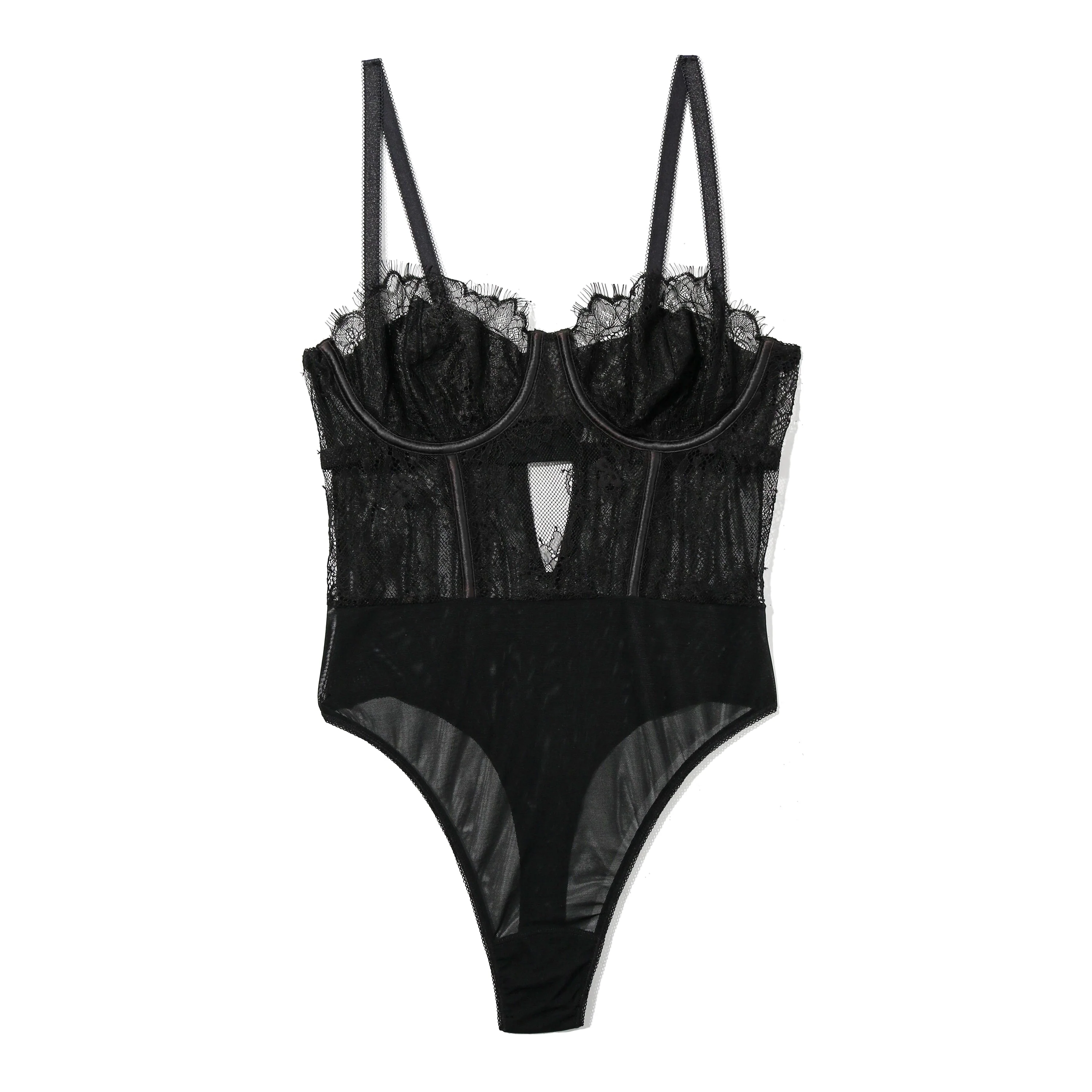 Sheer Seduction Underwire Bra | Touch The Sky (Blue)