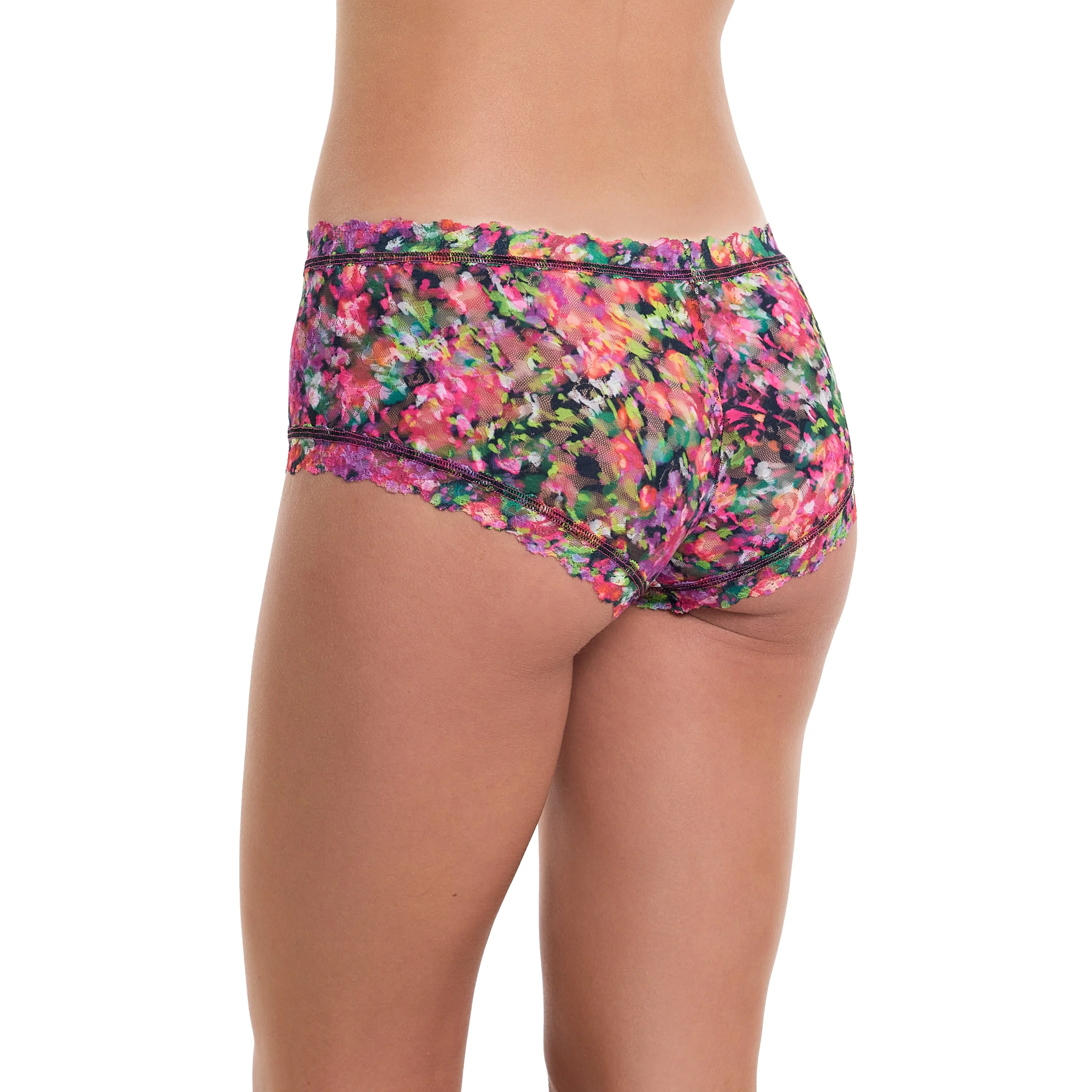 Signature Lace Boyshort | Celebration (Black) - Image 3