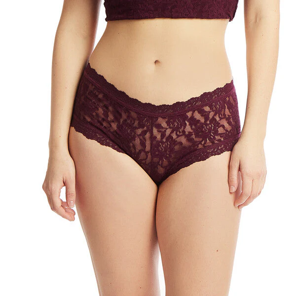 Signature Lace Boyshort | Dried Cherry - Image 2