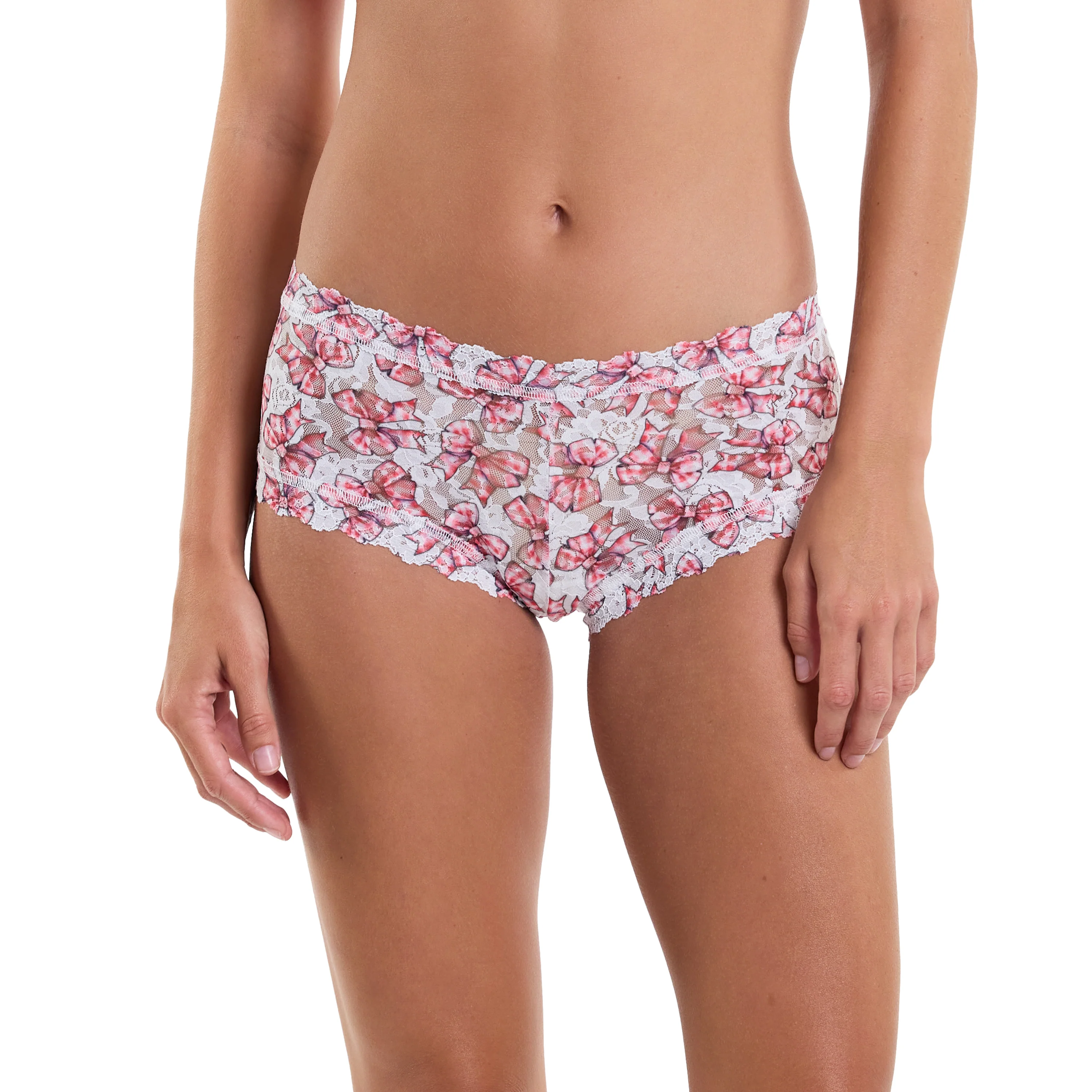 Signature Lace Boyshort | Gifted (White) - Image 2