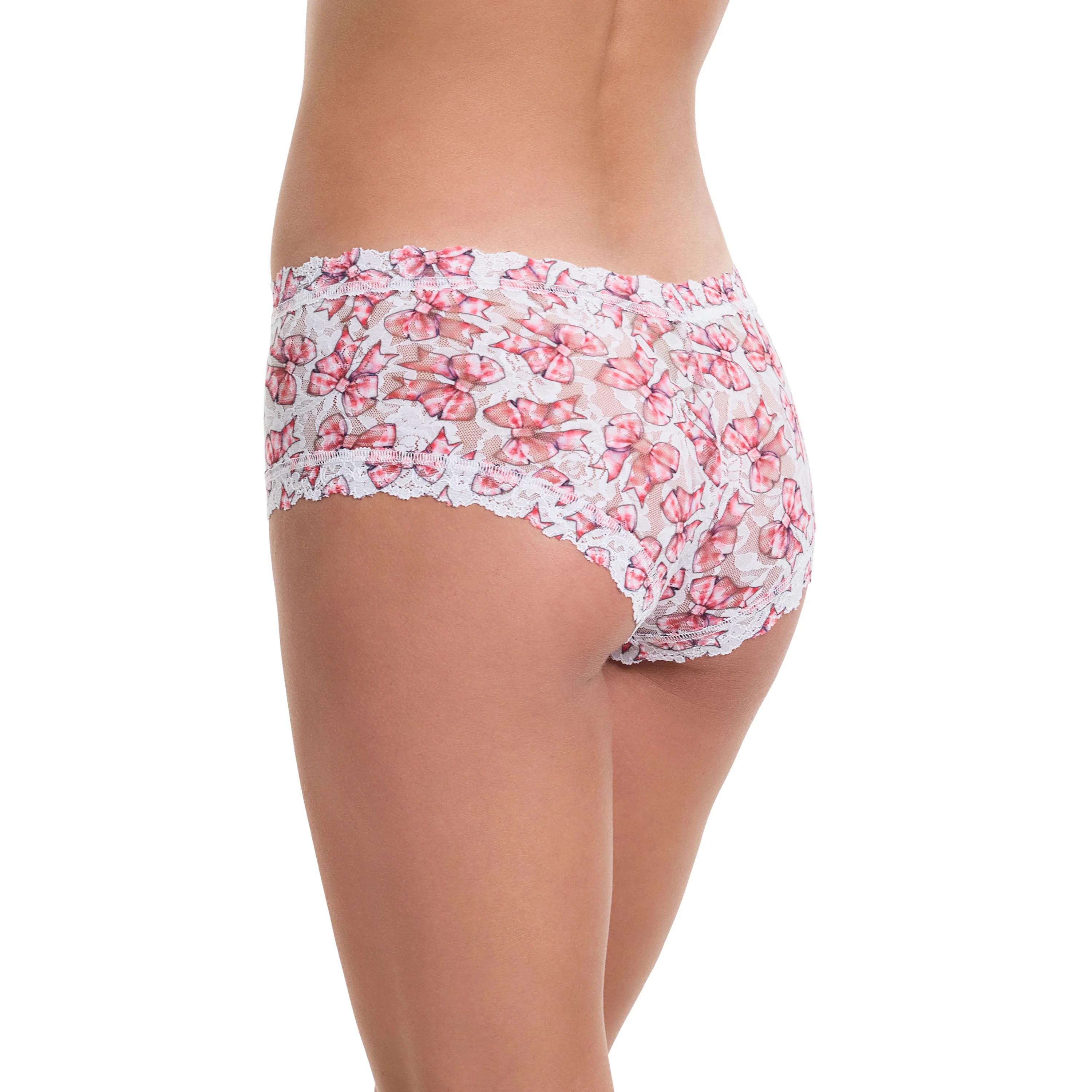 Signature Lace Boyshort | Gifted (White) - Image 4
