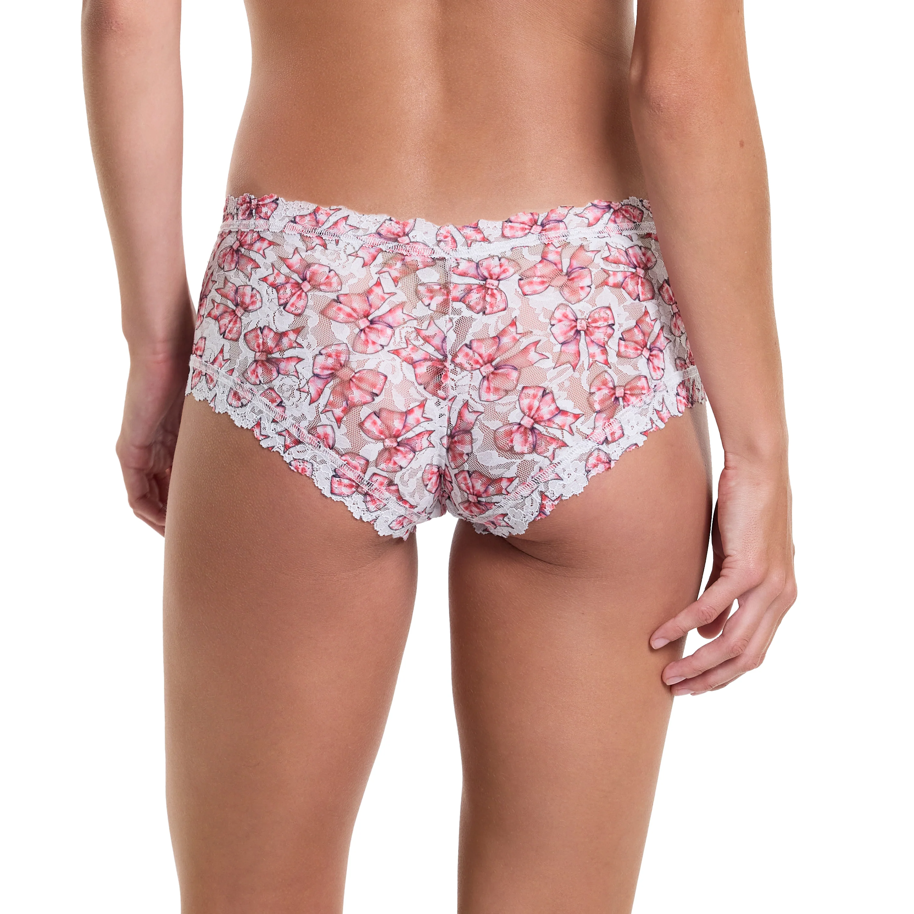 Signature Lace Boyshort | Gifted (White) - Image 5