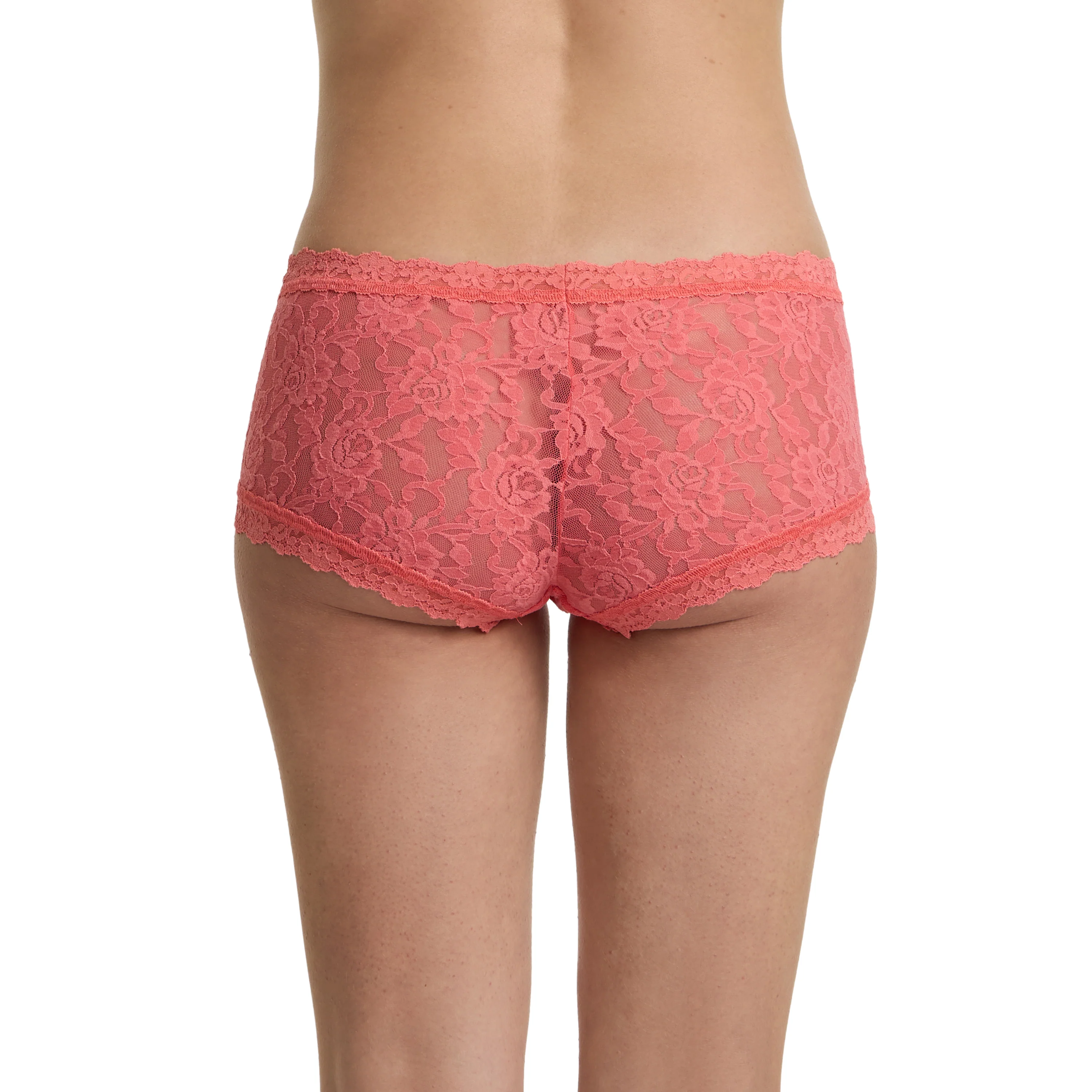 Signature Lace Boyshort | Paloma (Pink) - Image 5