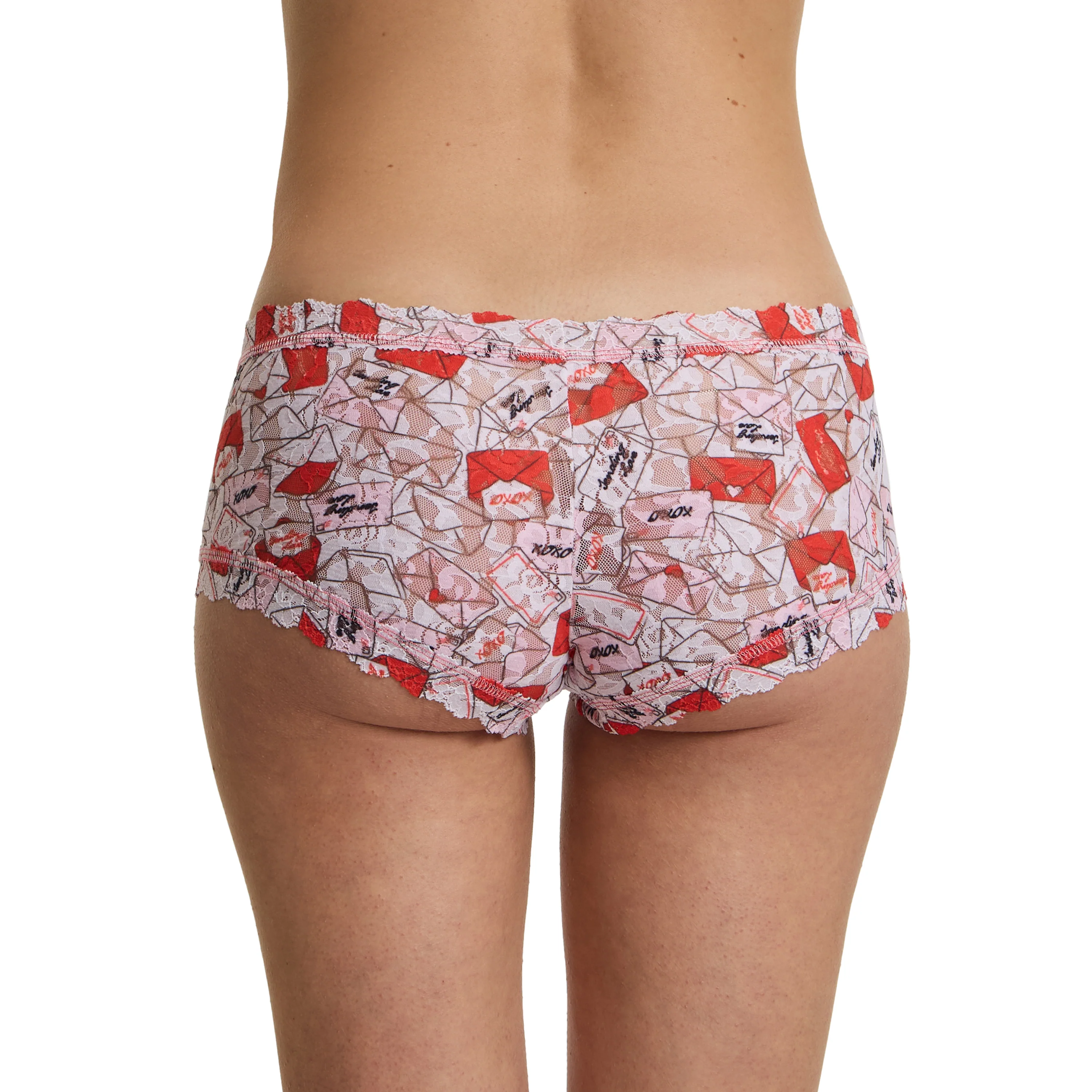 Signature Lace Boyshort | With Love (White) - Image 5