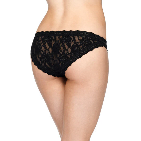 Signature Lace Brazilian Bikini | Black - Image 3
