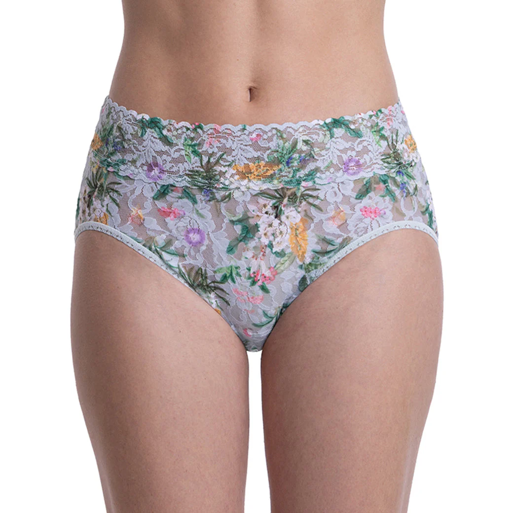 Signature Lace French Brief | Floriculture (Green) - Image 2