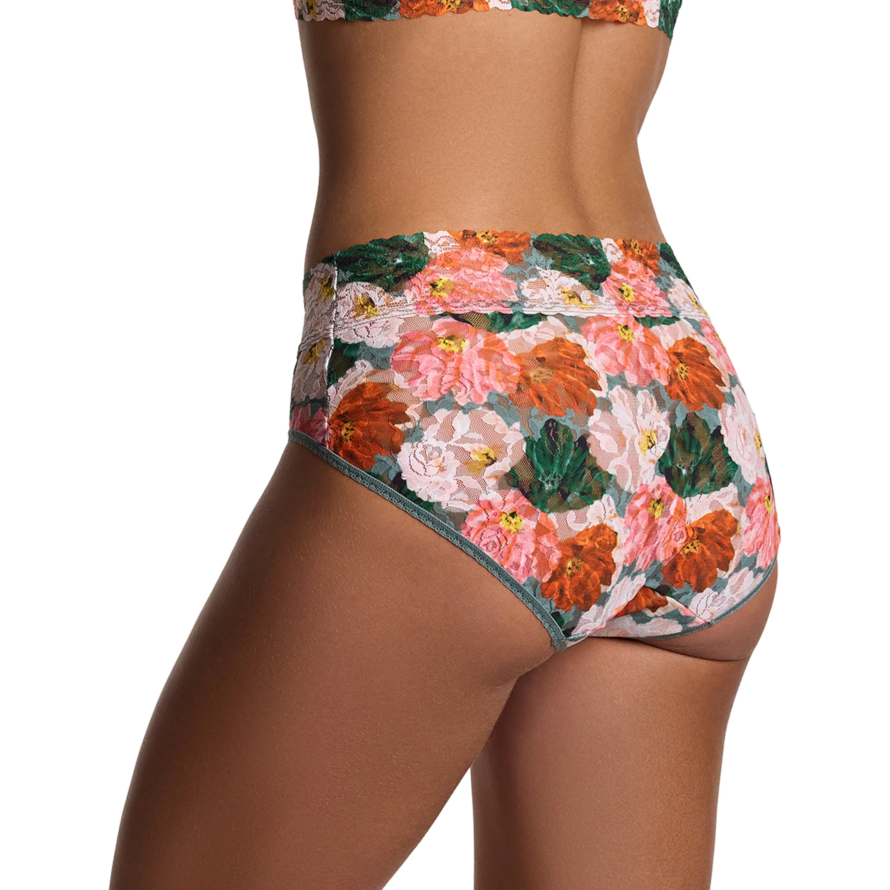 Signature Lace French Brief | Paint Me Like... (Green) - Image 4