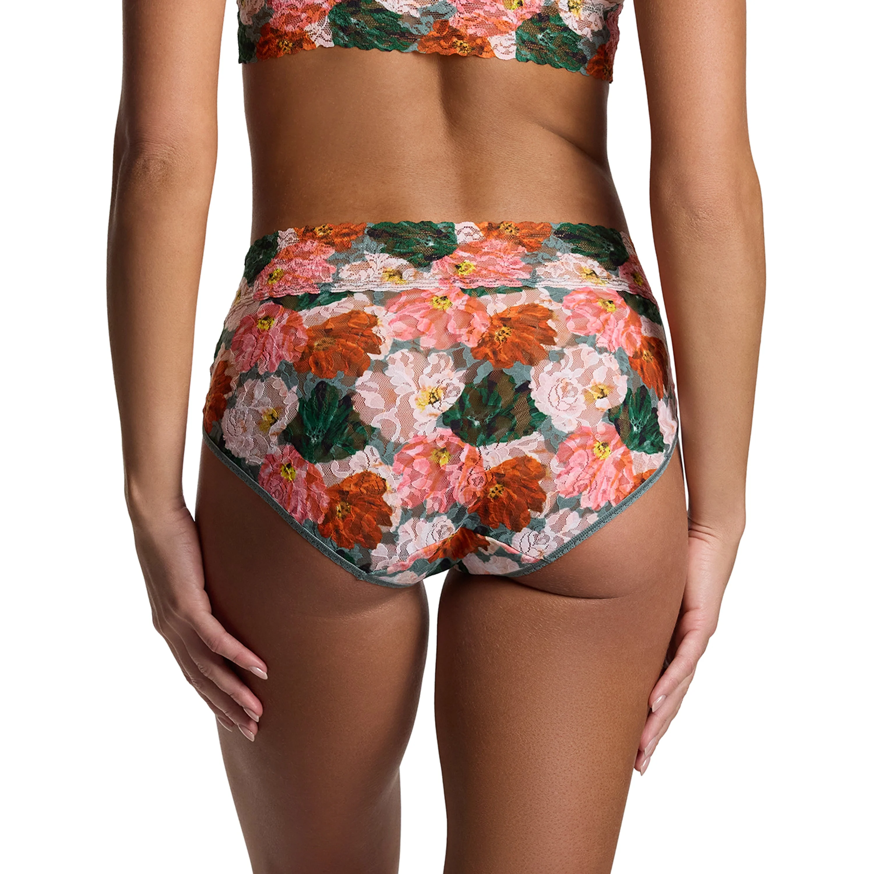 Signature Lace French Brief | Paint Me Like... (Green) - Image 5