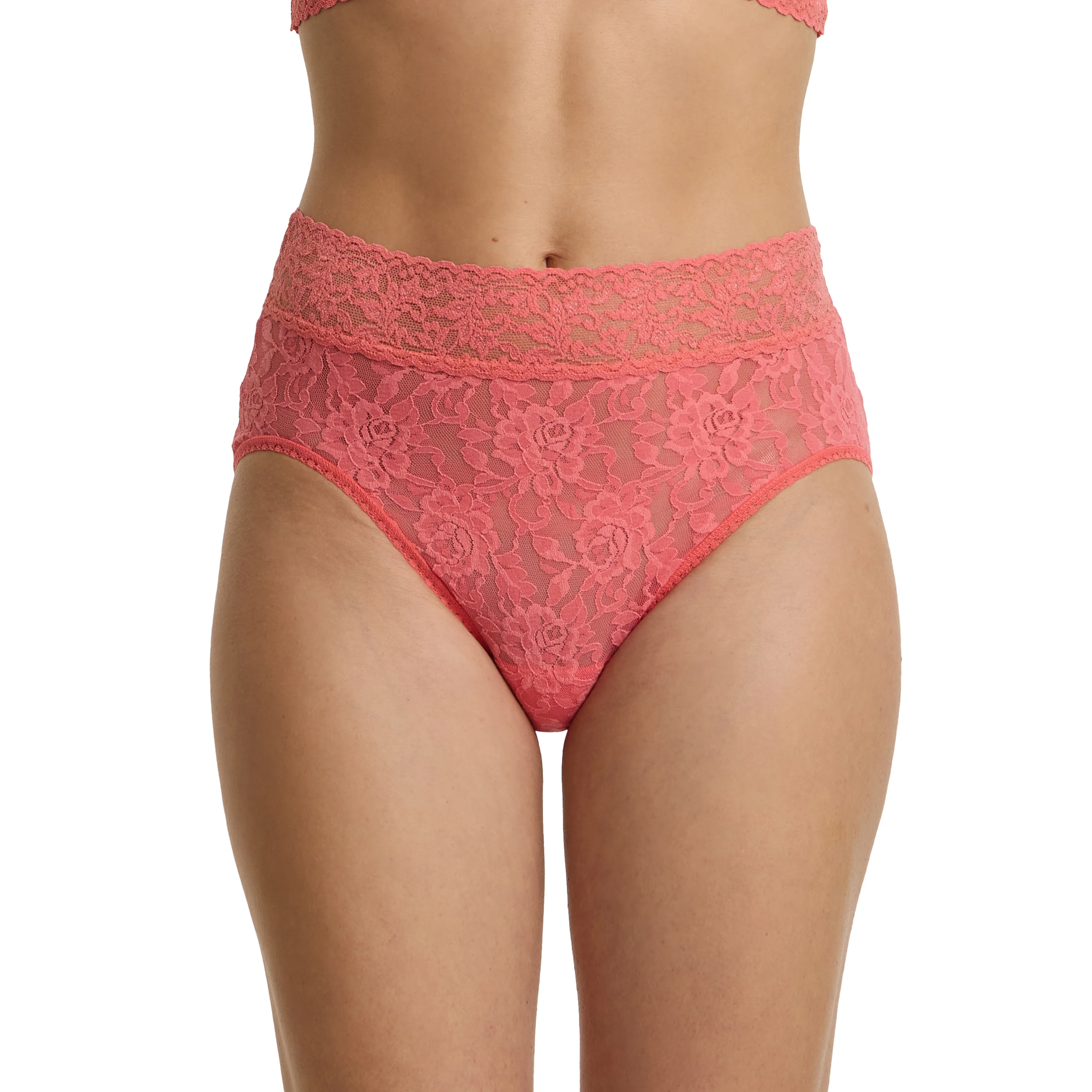Signature Lace French Brief | Paloma (Pink) - Image 2