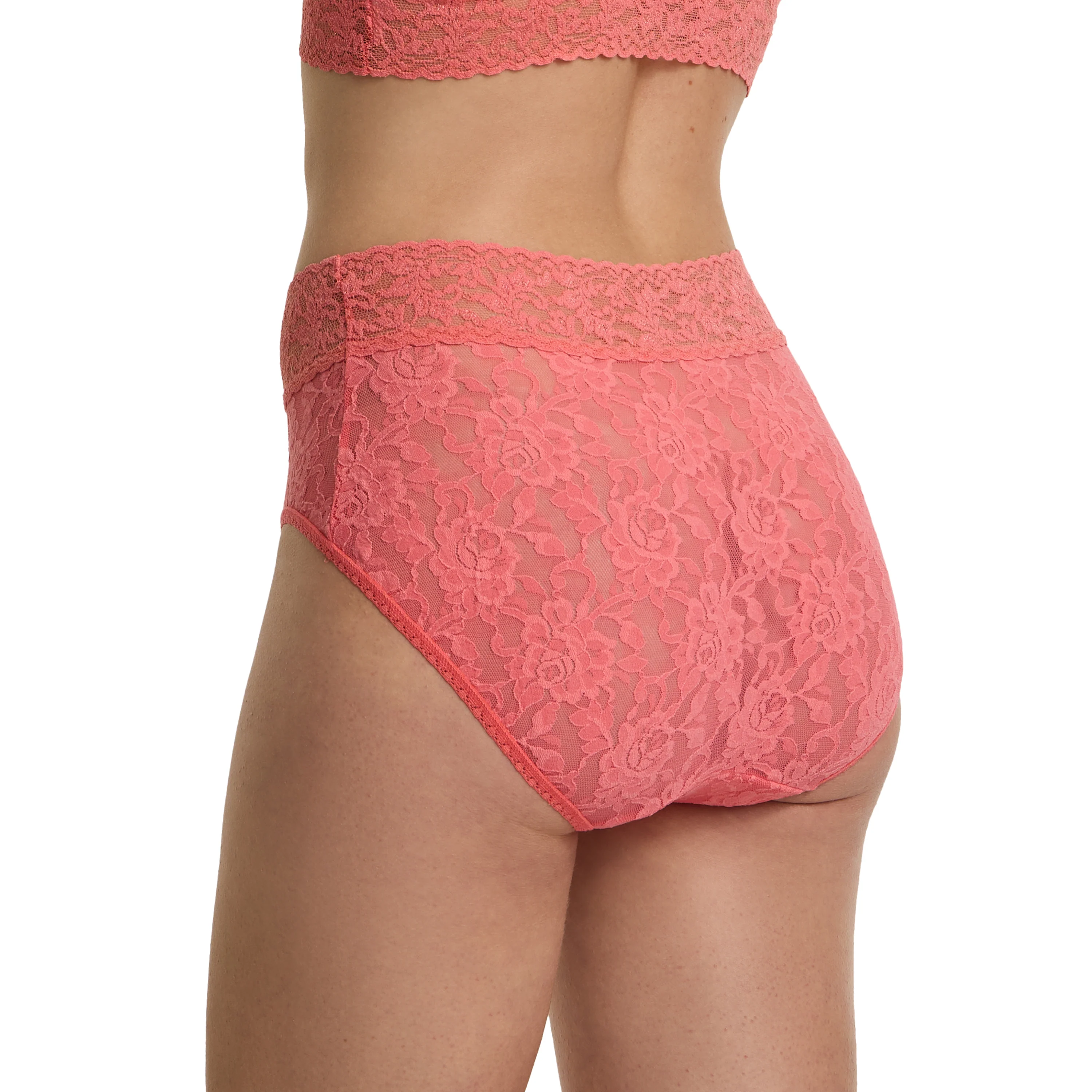 Signature Lace French Brief | Paloma (Pink) - Image 4
