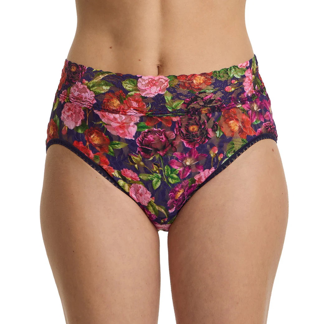 Signature Lace French Brief | Winters Tale (Navy)
