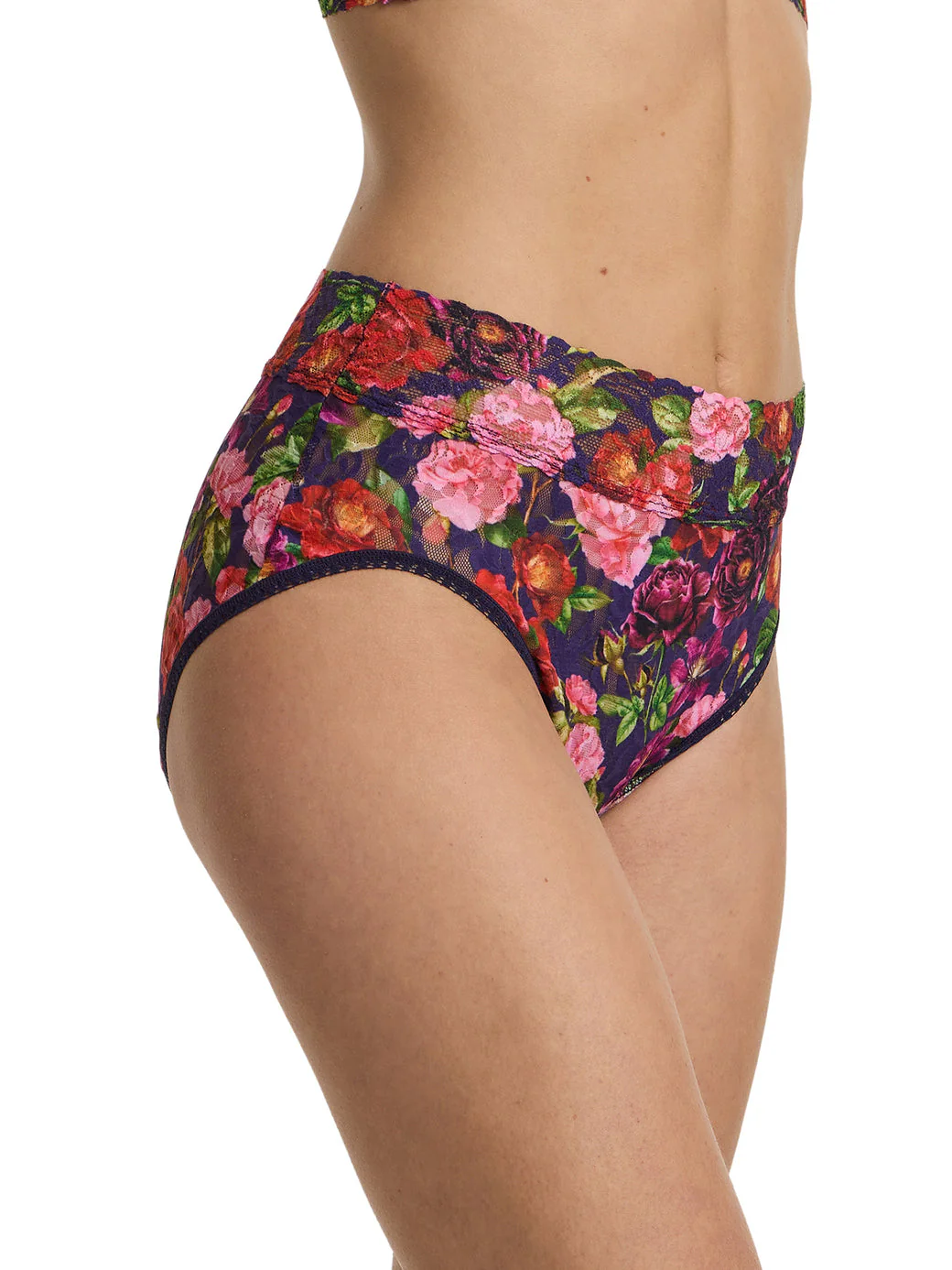 Signature Lace French Brief | Winters Tale (Navy) - Image 3