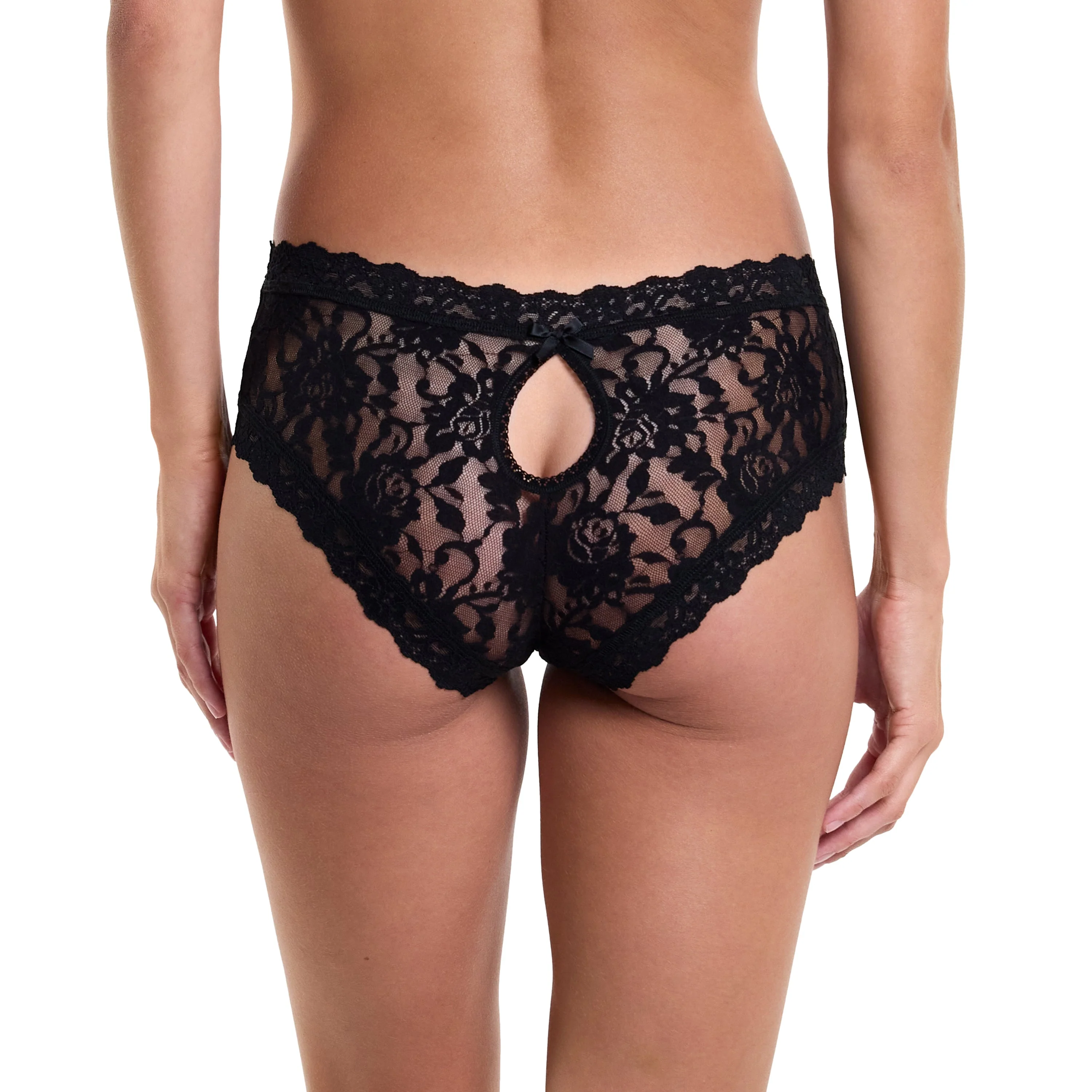 Signature Lace Keyhole Cheeky | Black - Image 6