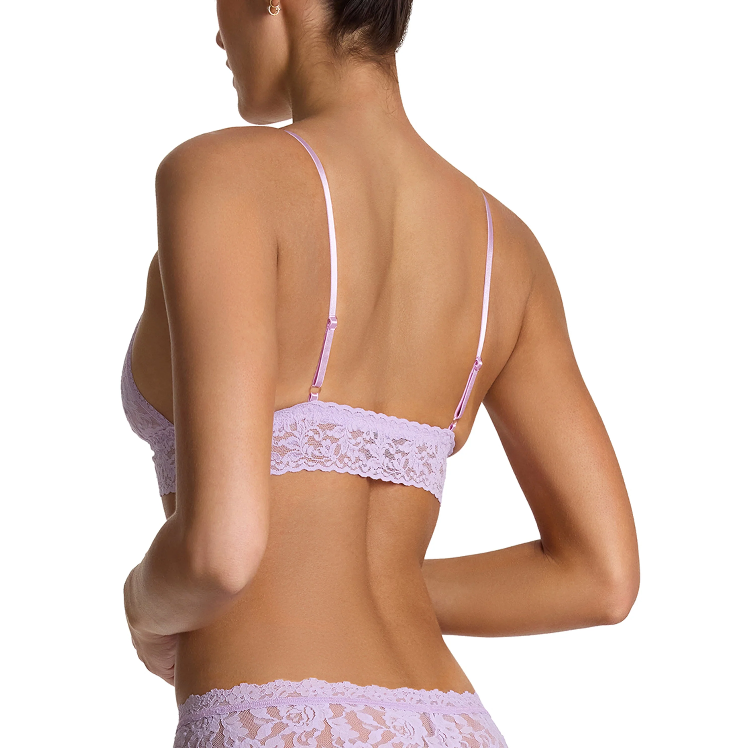 Signature Lace Padded Bralette | Lavender Fields (Purple) - Image 4